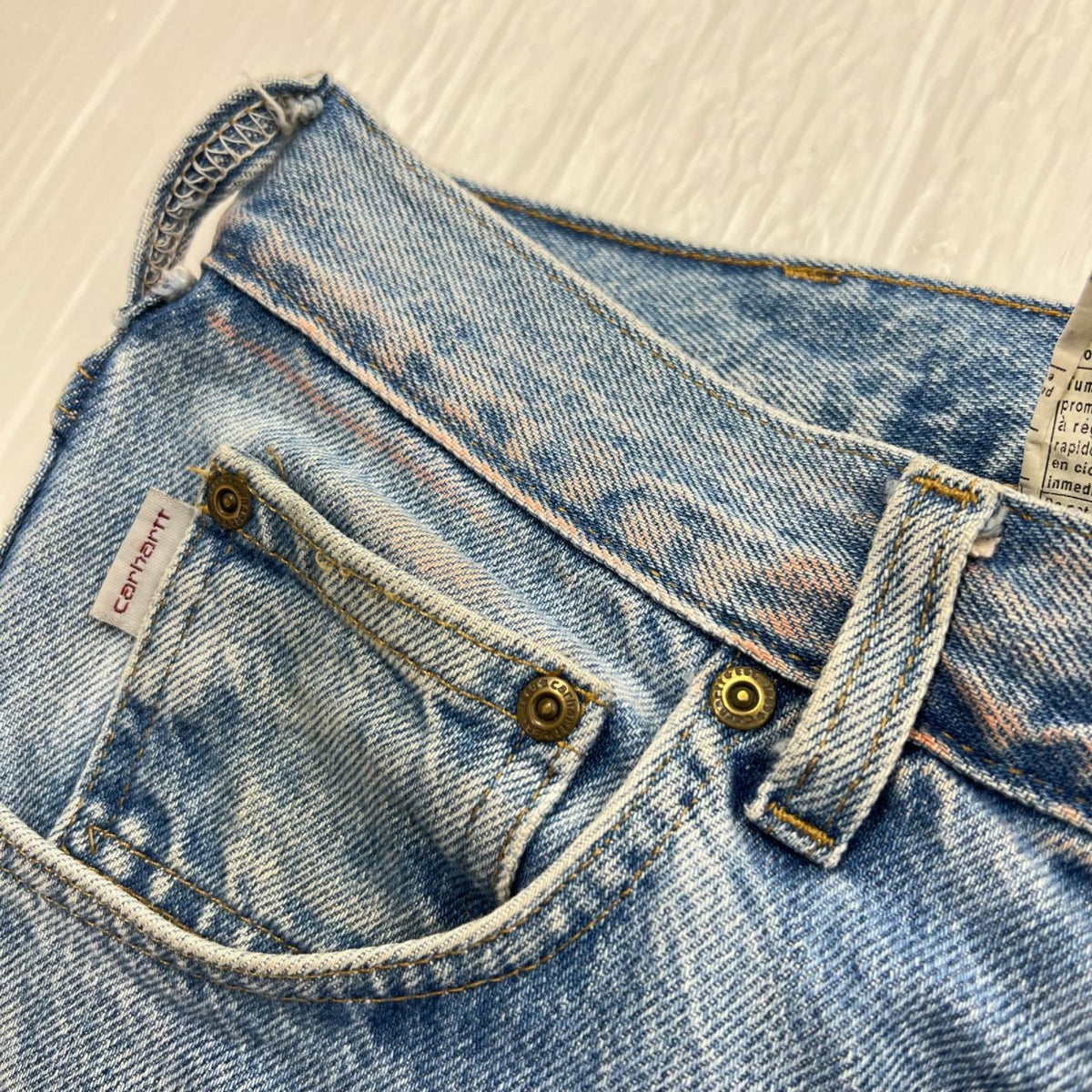 デニムパンツ Carhartt 00s ﾒｷｼｺ製 ﾃﾞﾆﾑﾊﾟﾝﾂ (W35)