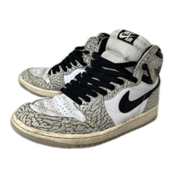 スニーカー Air Jordan 1 High OG White Cement/Safari 27cm (US9 UK8 1/2 EU44)