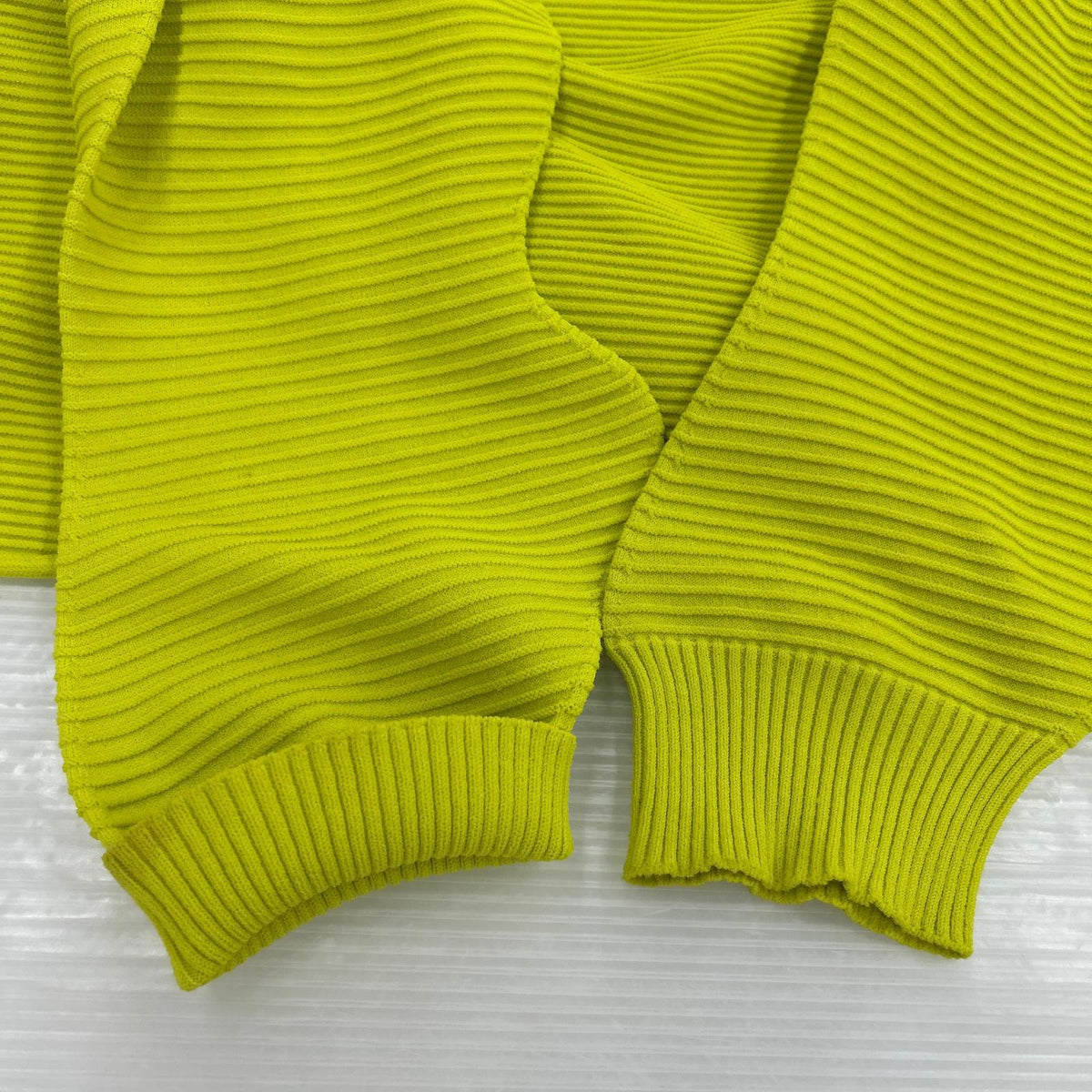 長袖Ｔシャツ CONCRETION TOP リブニット 黄 2 2 イエロー