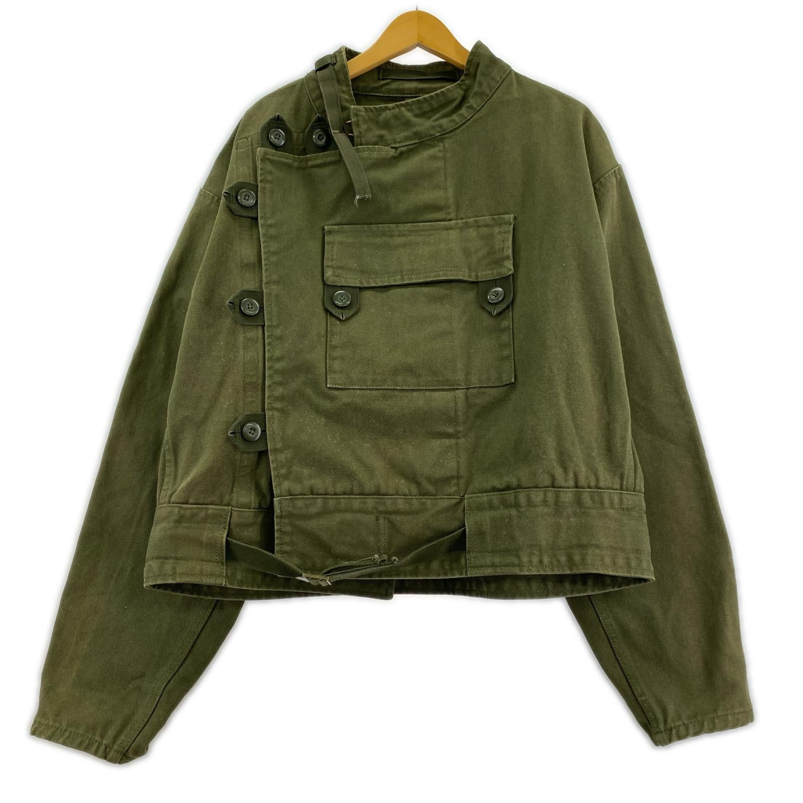 ミリタリージャケット MADEN WORKWEAR モーターサイクルジャケット カーキ M カーキ