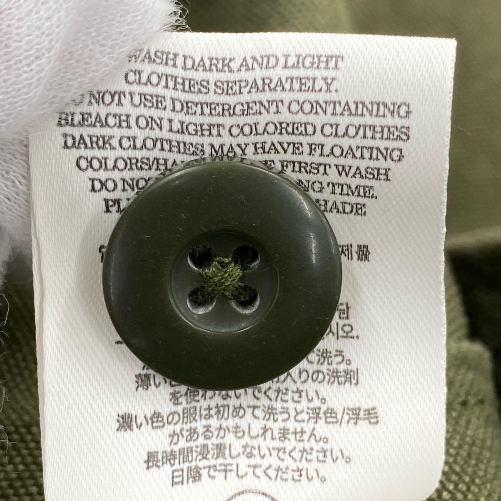 ミリタリージャケット MADEN WORKWEAR モーターサイクルジャケット カーキ M カーキ