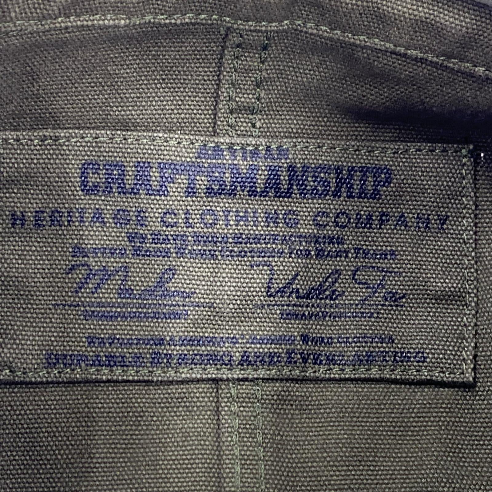 ミリタリージャケット MADEN WORKWEAR モーターサイクルジャケット カーキ M カーキ