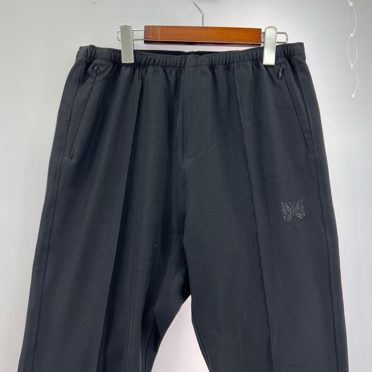 パンツ W.U. Pant - PE/R/PU Cavalry Twill 黒 (S) S ブラック