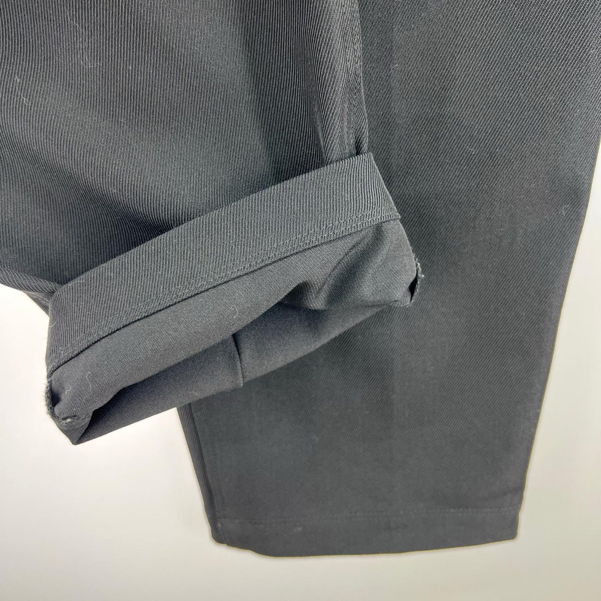 パンツ W.U. Pant - PE/R/PU Cavalry Twill 黒 (S) S ブラック