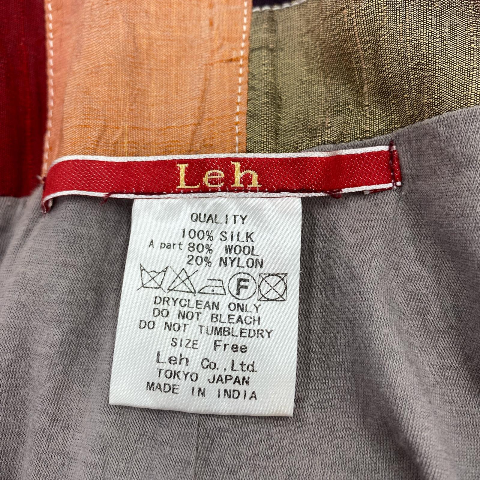 パンツ Leh パッチワークパンツ sizeF フリー マルチカラー