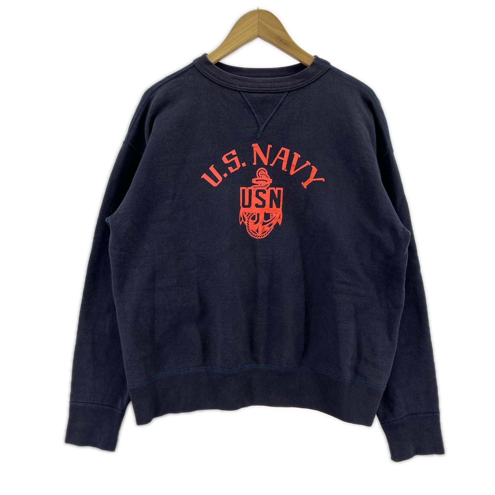 スウェット U.S.NAVY ｽｳｪｯﾄ ﾈｲﾋﾞｰ (XL) ネイビー