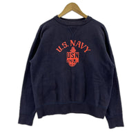 スウェット U.S.NAVY ｽｳｪｯﾄ ﾈｲﾋﾞｰ (XL) ネイビー