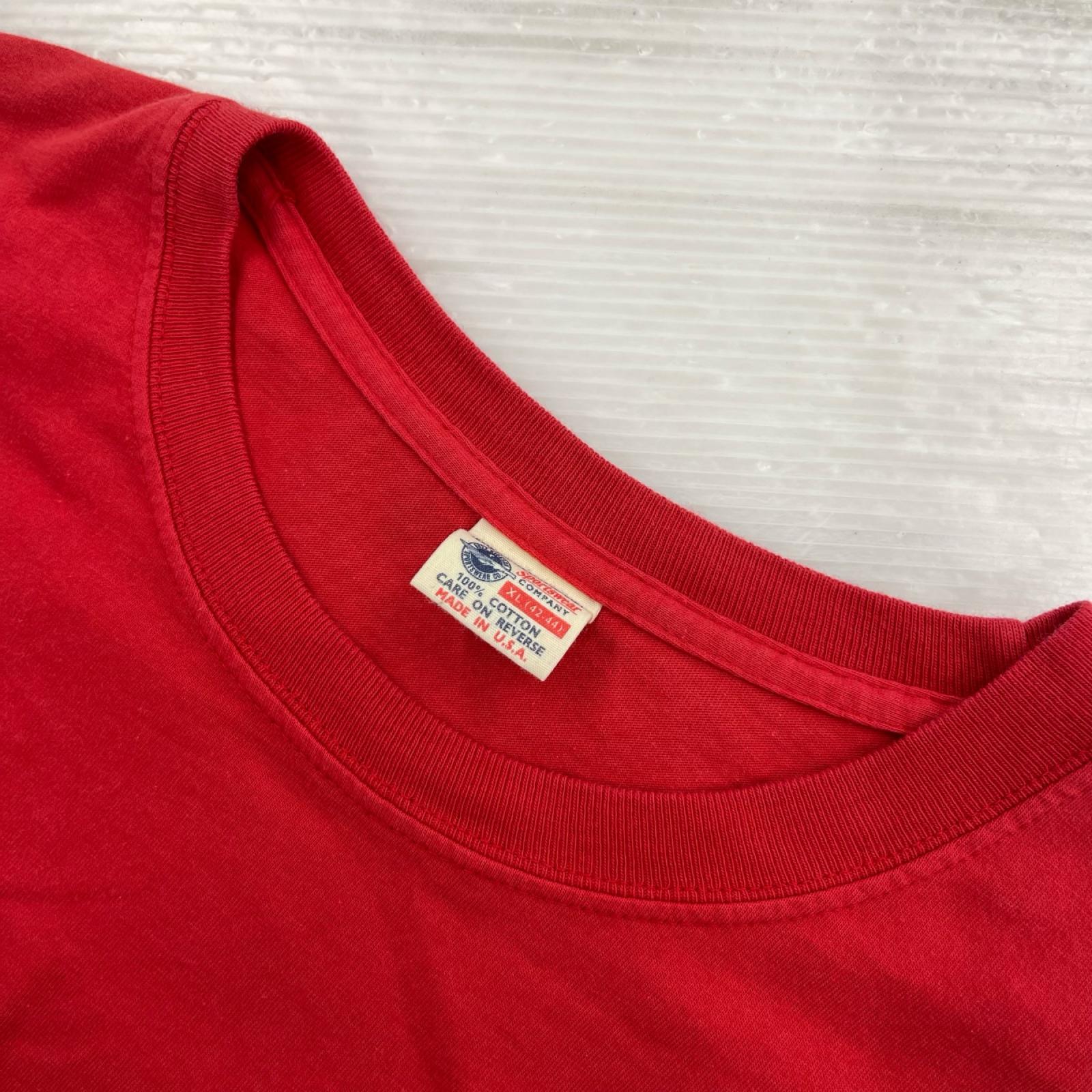 半袖Ｔシャツ USAF S/Sｶｯﾄｿｰ 赤 (XL) レッド