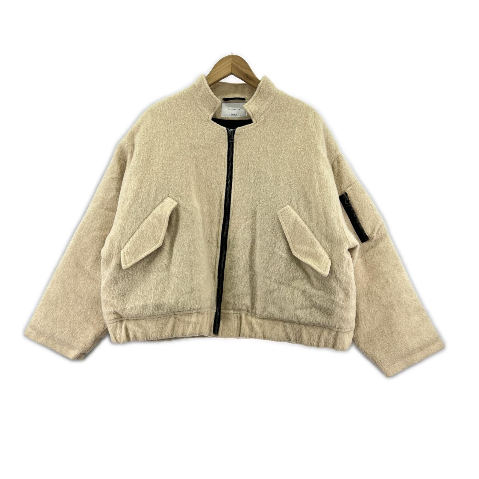 ジャケット ANITYA 19AW Wool Flight Jacket（1） 1 ベージュ