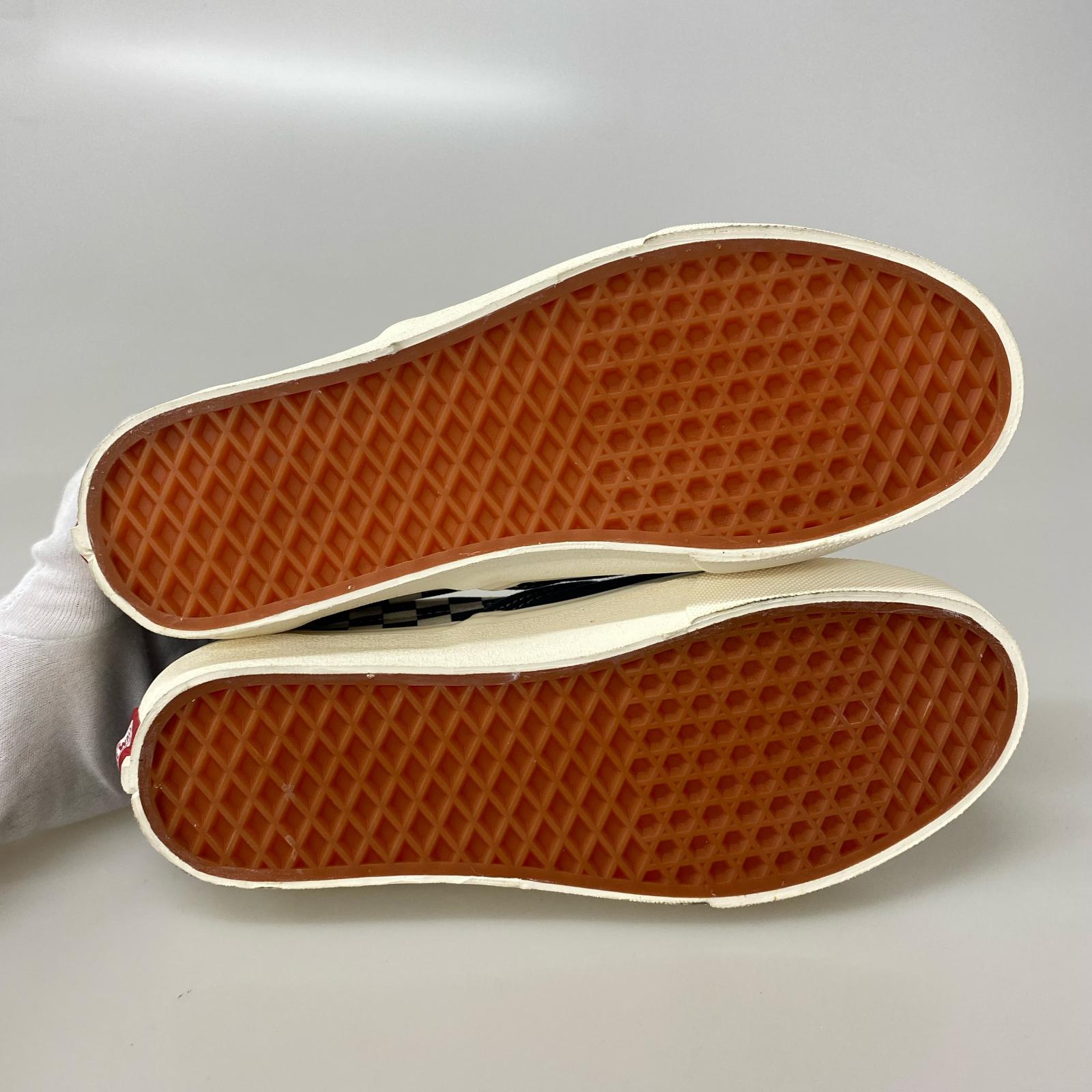 スニーカー SLIP-ON ERAP チェッカー 26.5cm NVY 26.5cm (US8 1/2 UK8 EU43)