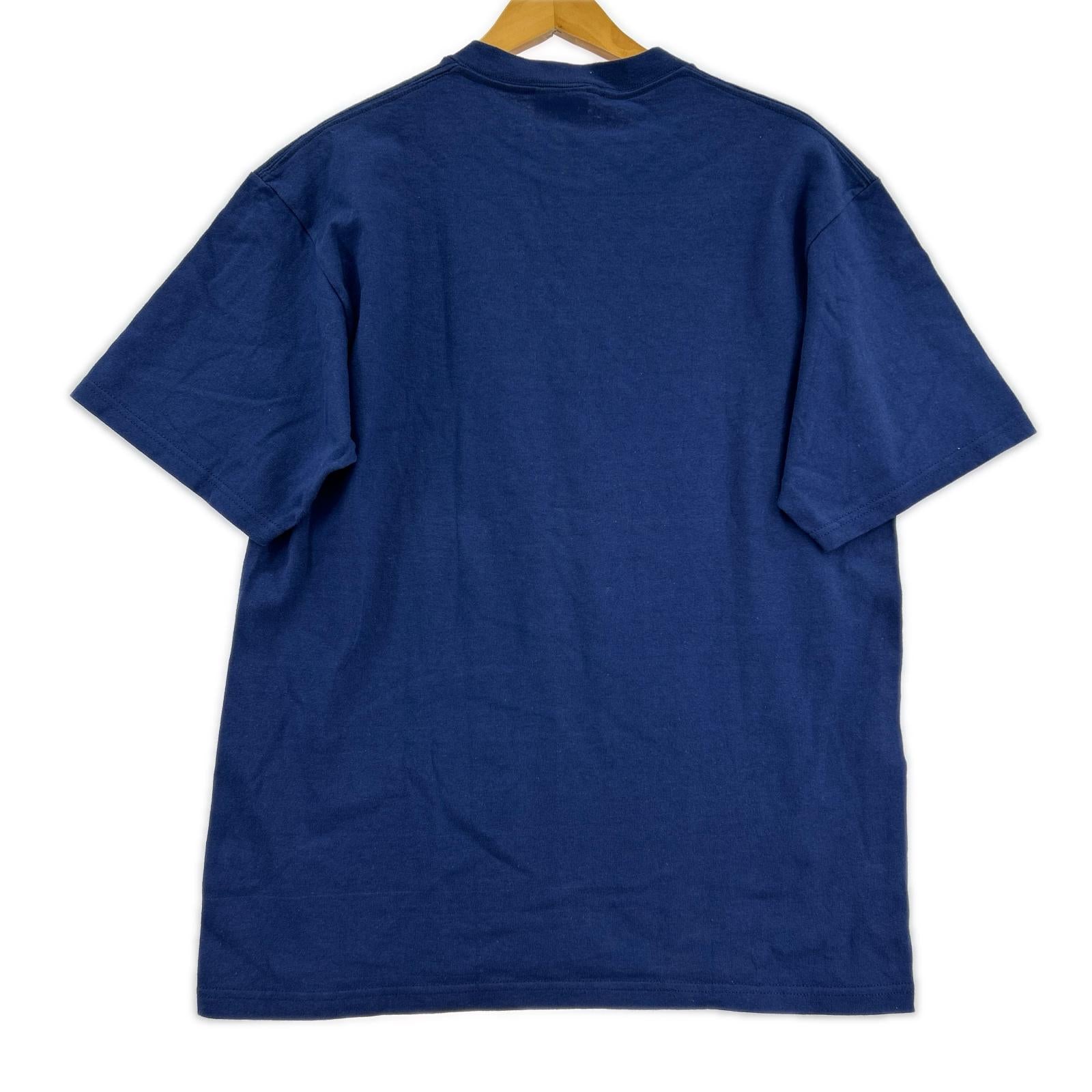 半袖Ｔシャツ 90sUSA製 NIKE TOWN ネイビー（M) M ネイビー