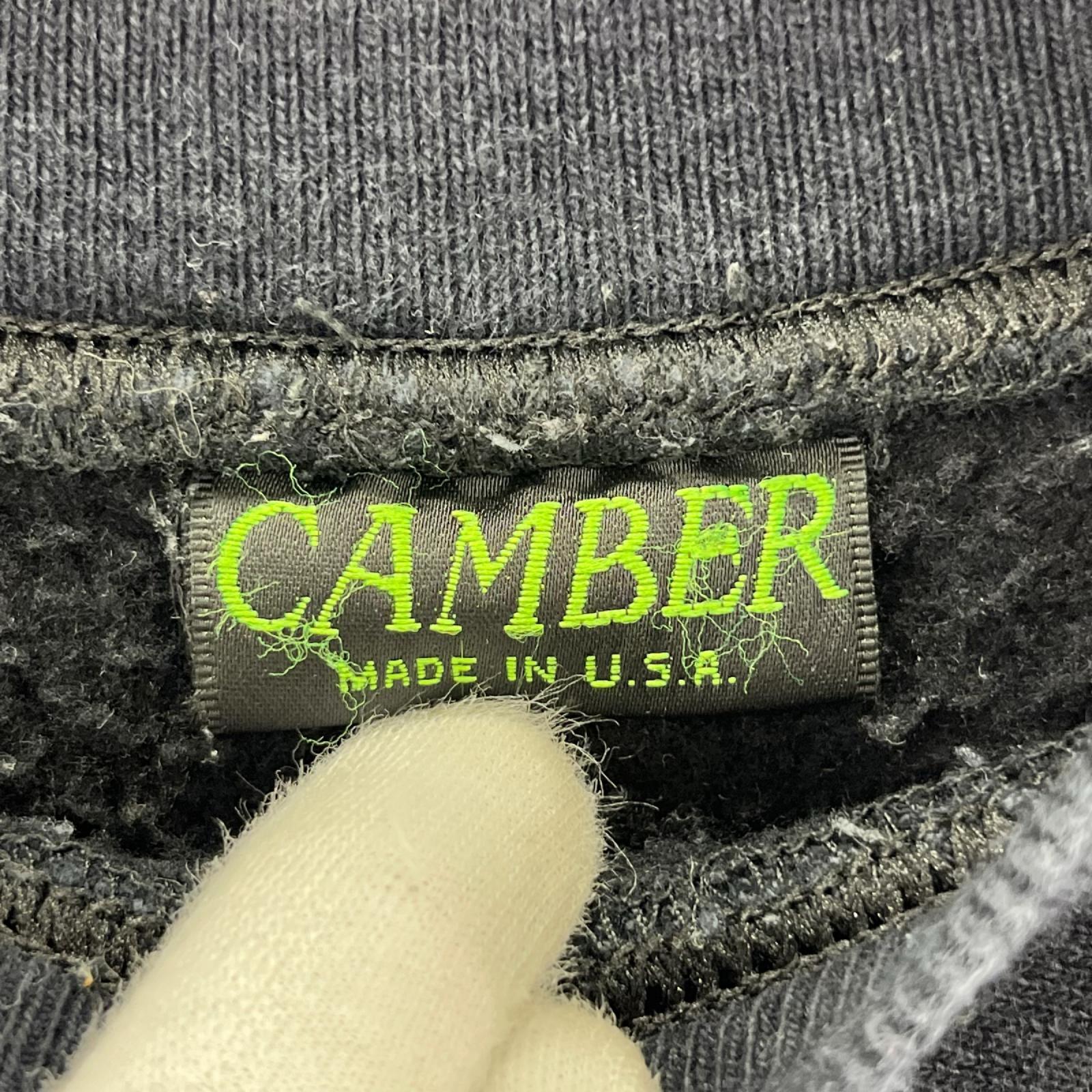 スウェット CAMBER USA製 ｽｳｪｯﾄ 紺 (S) S ネイビー