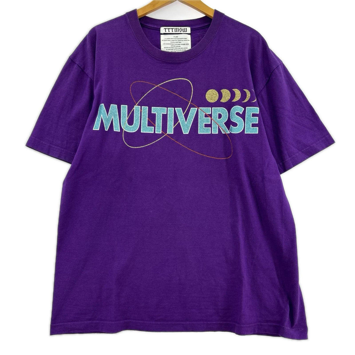 半袖Ｔシャツ 紫 パープル