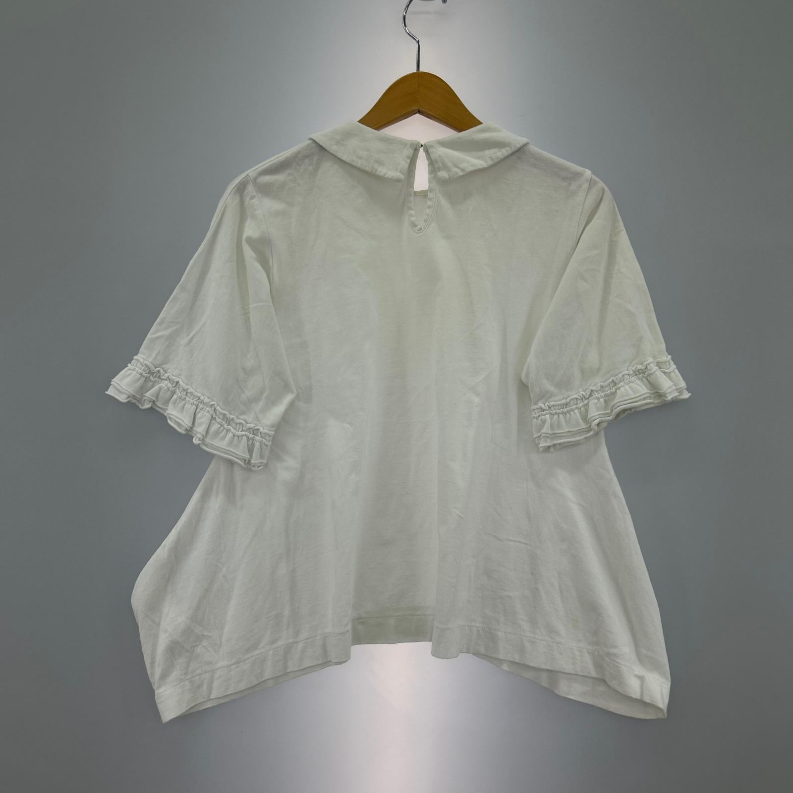 半袖Ｔシャツ ラウンドカラーブラウス WHT M ホワイト