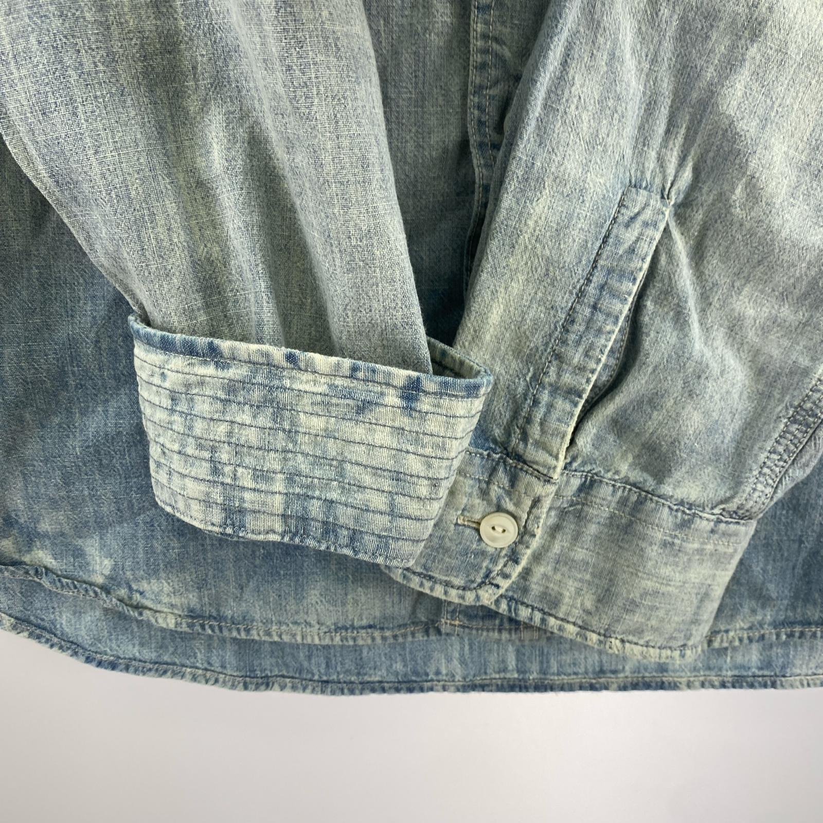 長袖シャツ RRL デニムシャツ (XL) ブルー