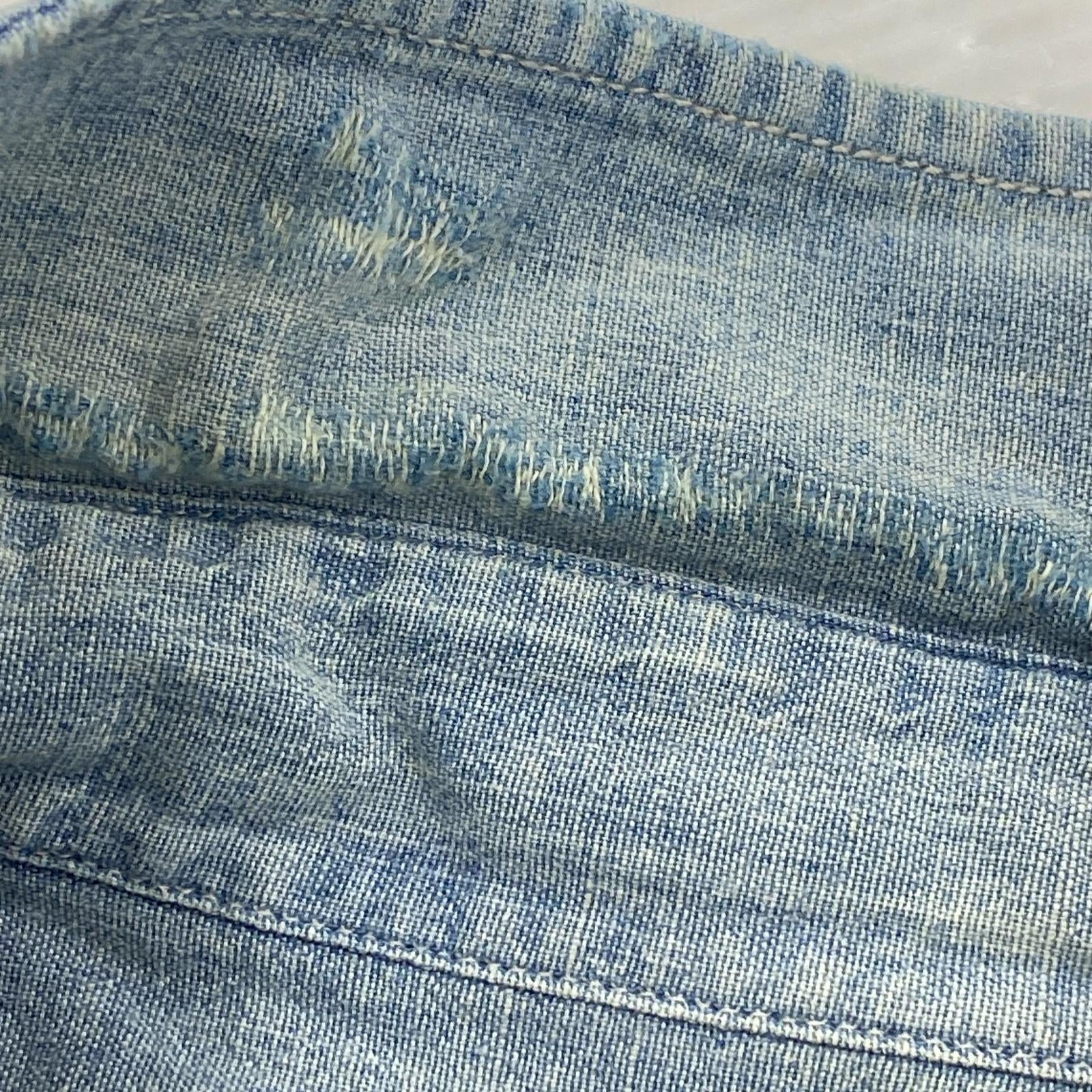 長袖シャツ RRL デニムシャツ (XL) ブルー