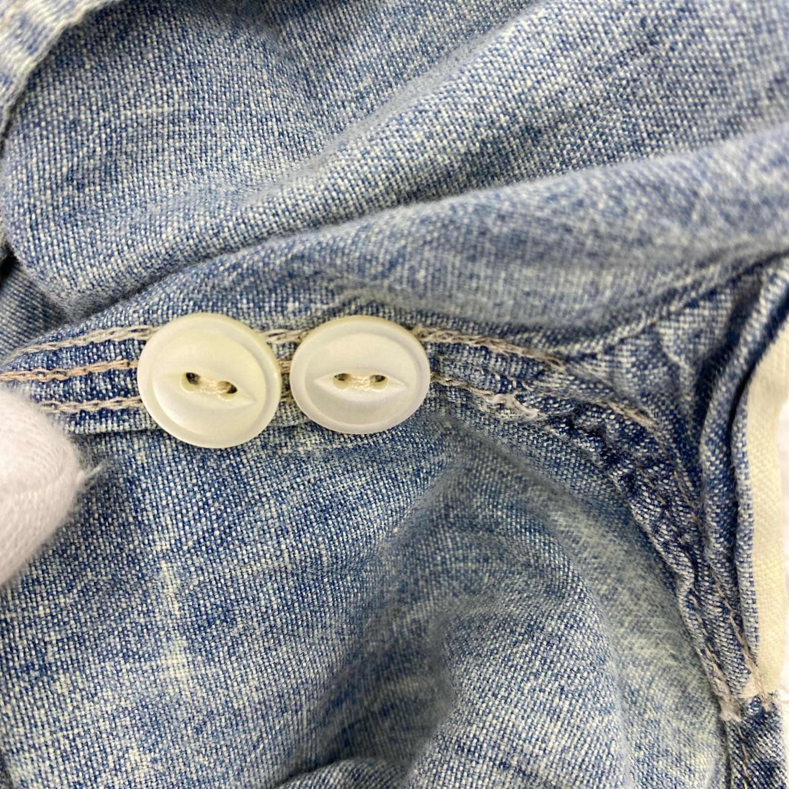 長袖シャツ RRL デニムシャツ (XL) ブルー