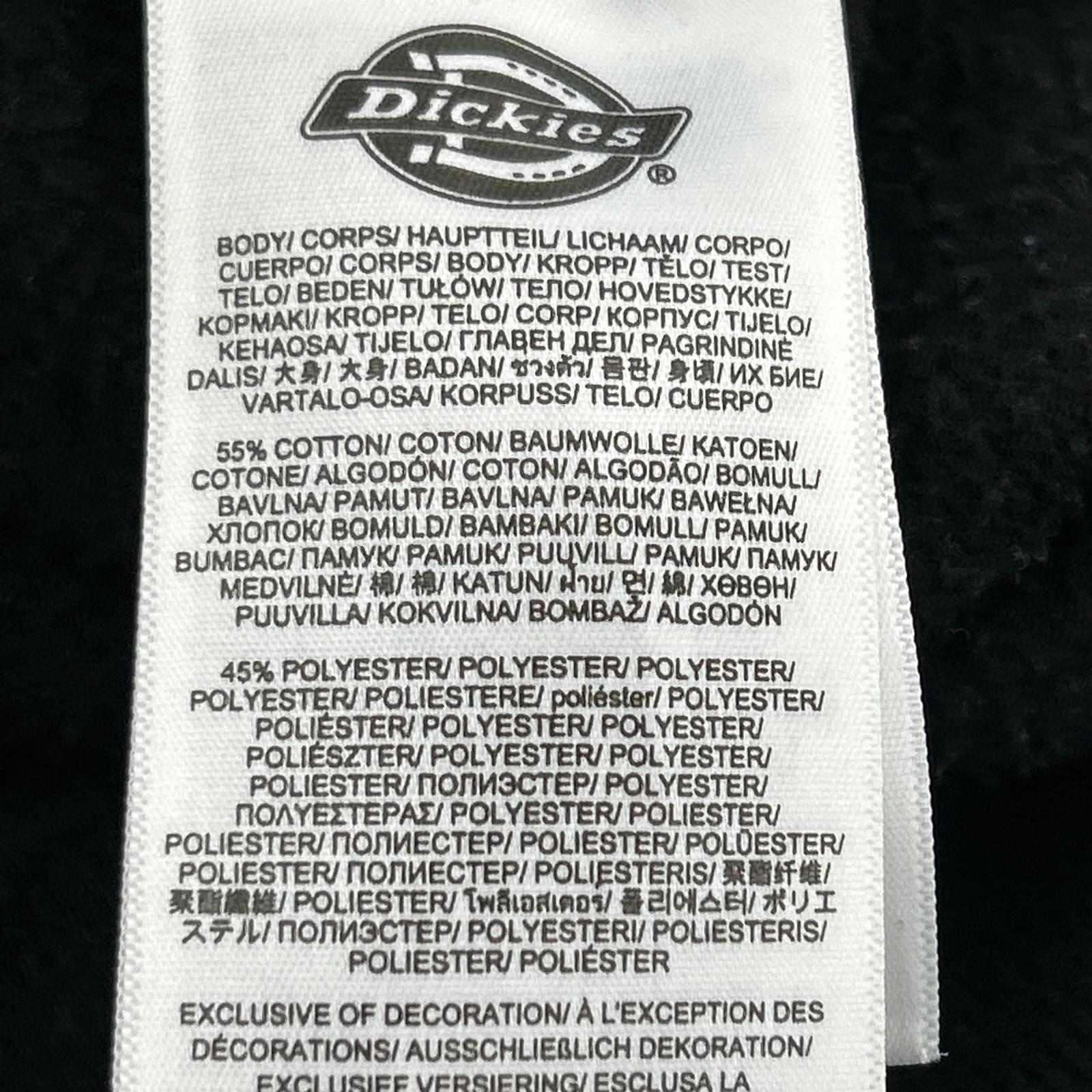 パーカー ×DICKIES ブラック（XL) ブラック