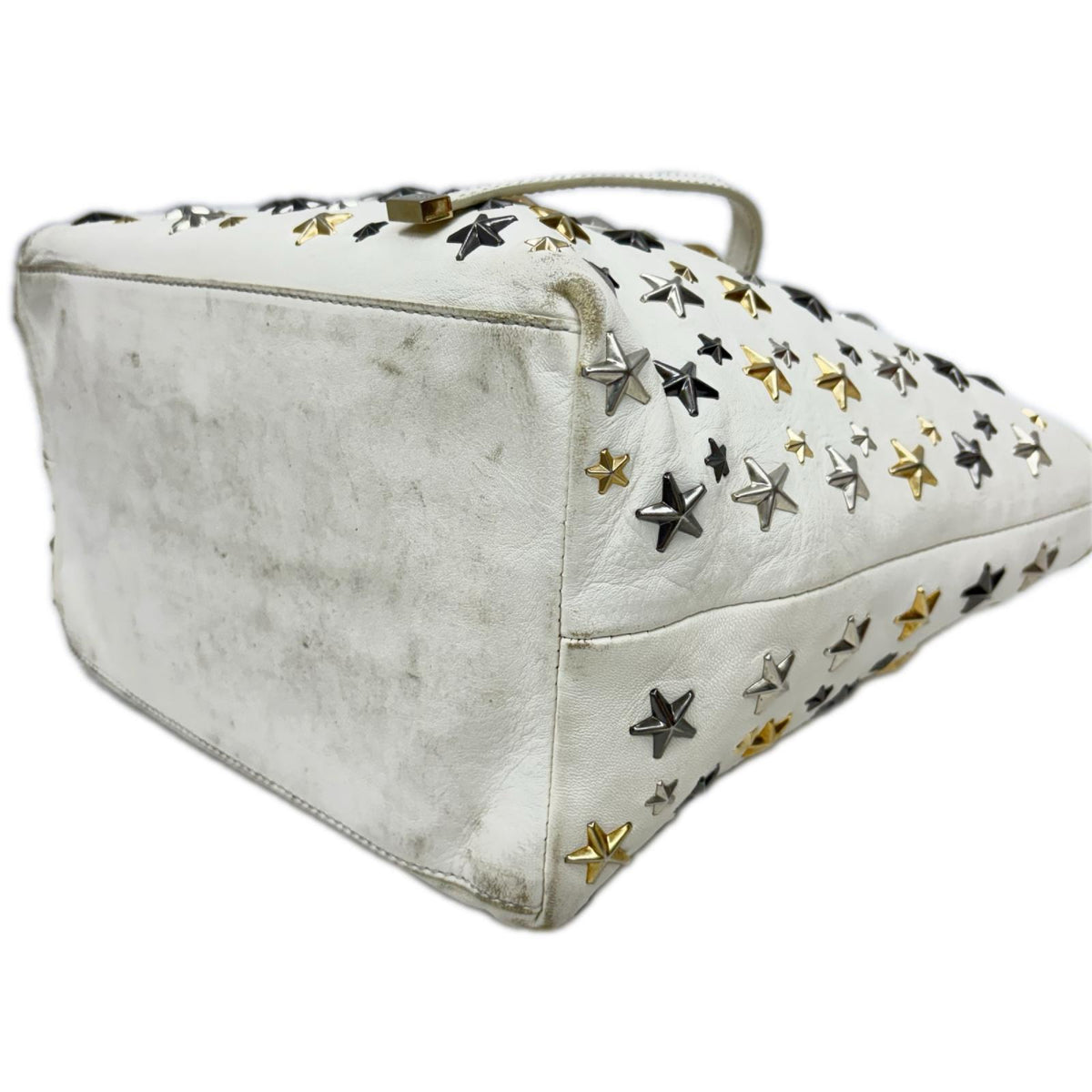 JIMMY CHOO/トートバッグ/ WHT