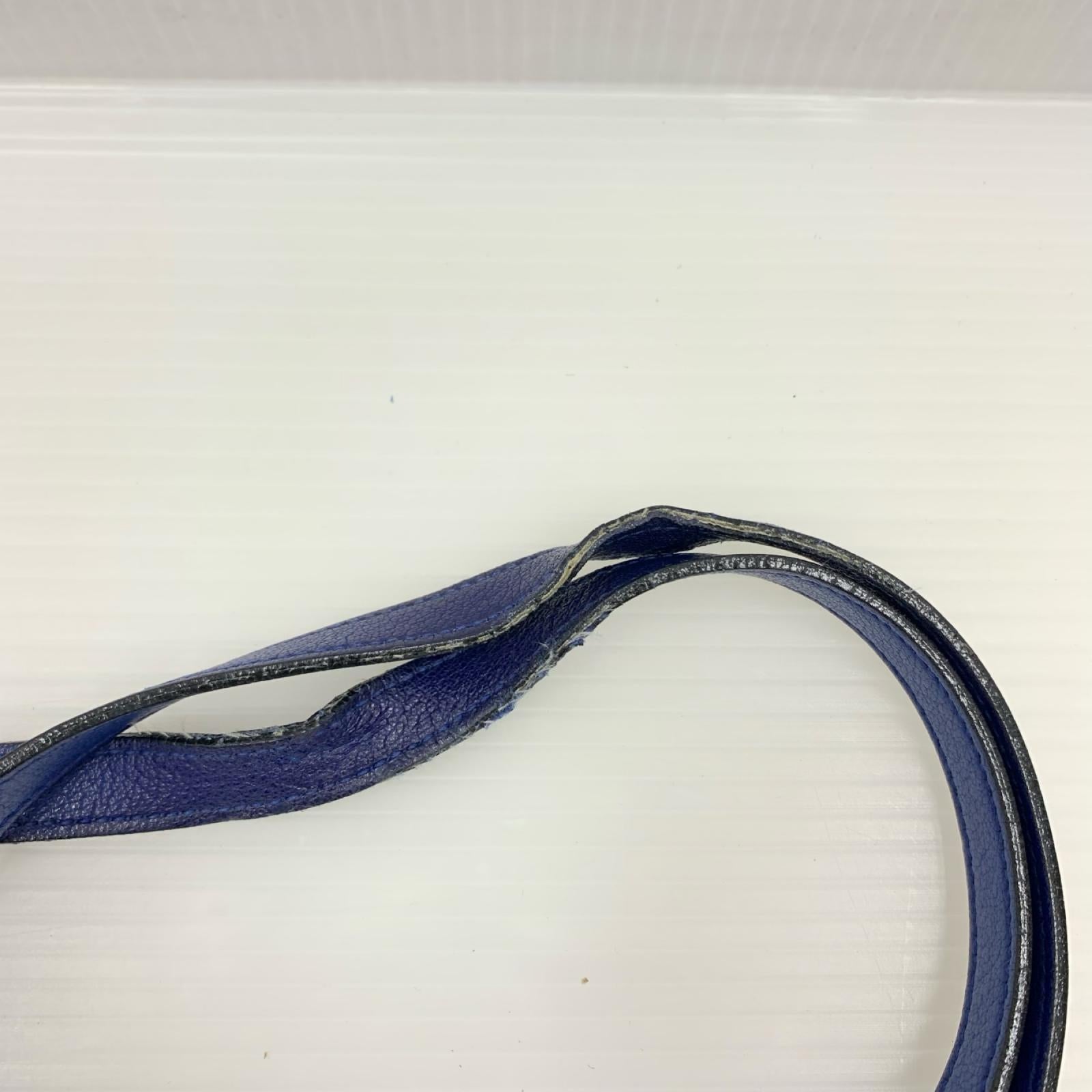 YSL/トートバッグ/BLU