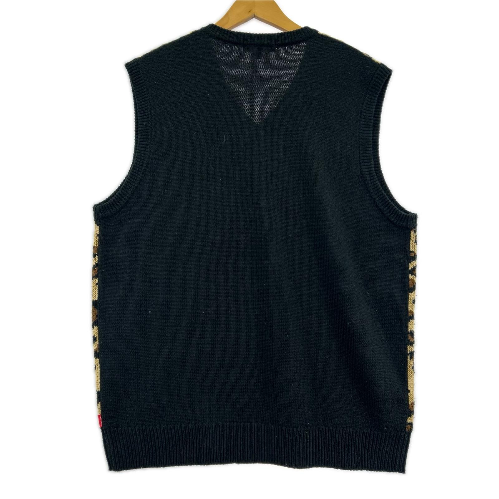 ニット 16ss Leapard Vest L