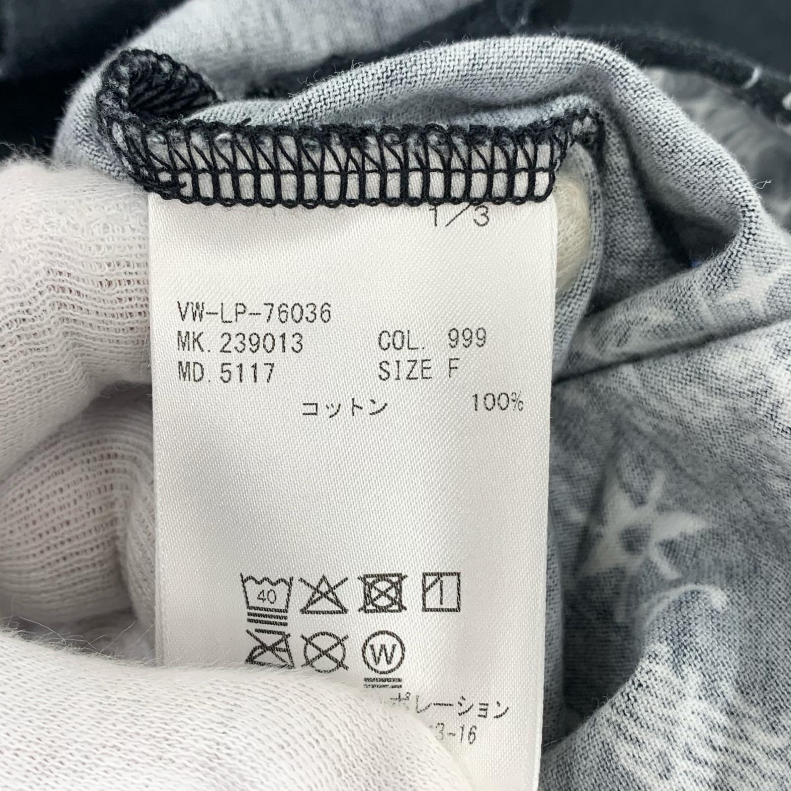半袖Ｔシャツ ゾディアック総柄 フリー ブラック