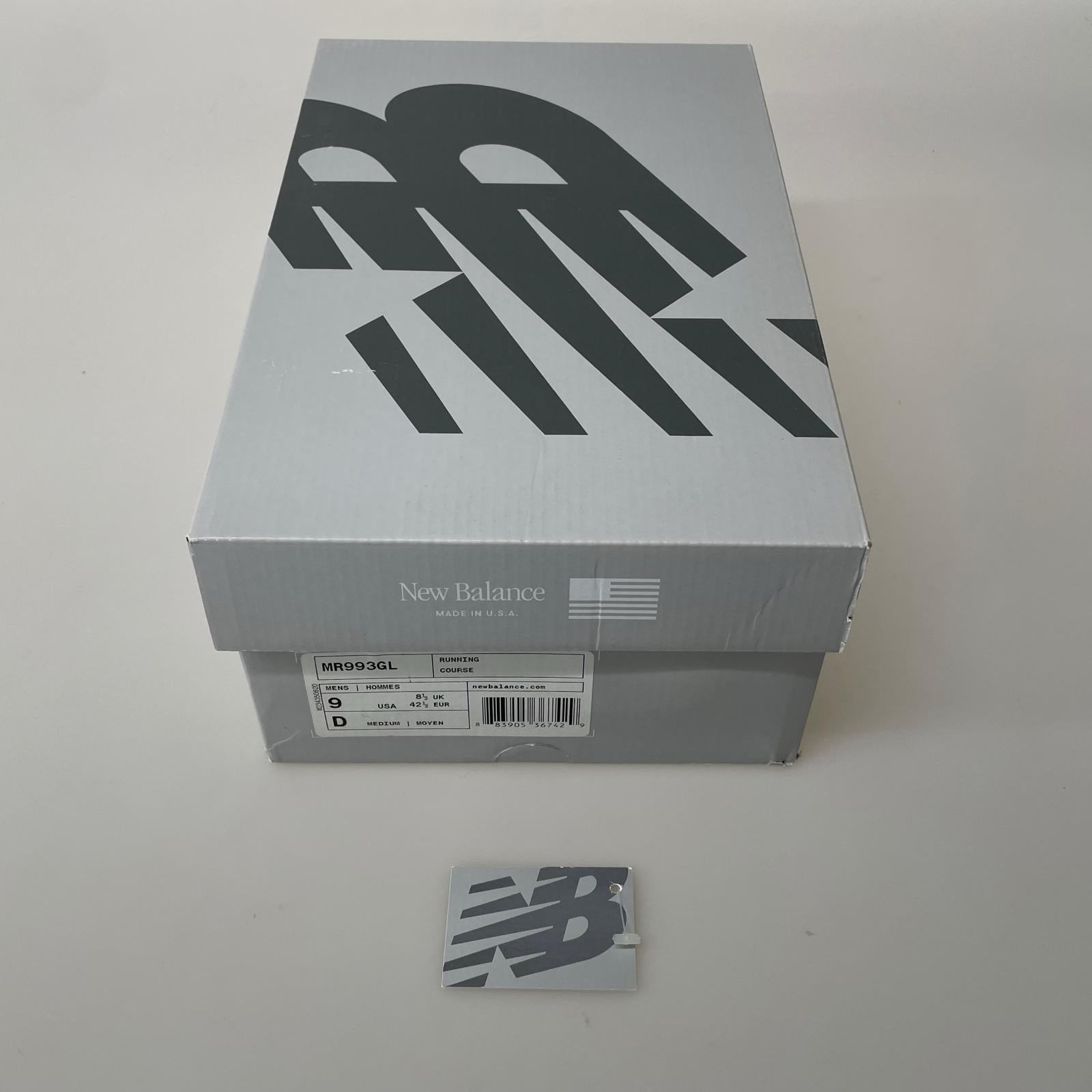 スニーカー MR993GL-27.0 27cm (US9 UK8 1/2 EU44) グレー