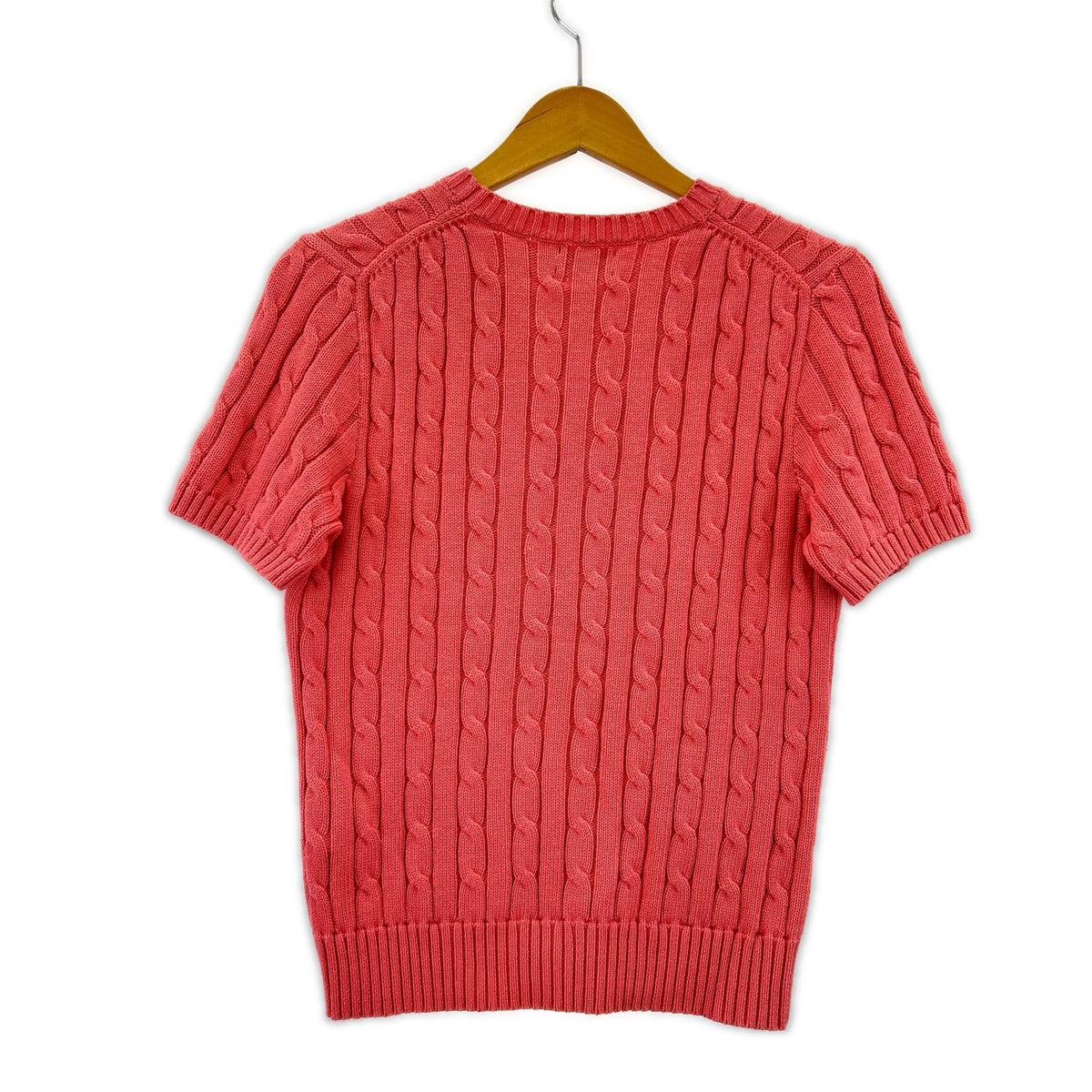 ニット S/S ピンク（M） M ピンク