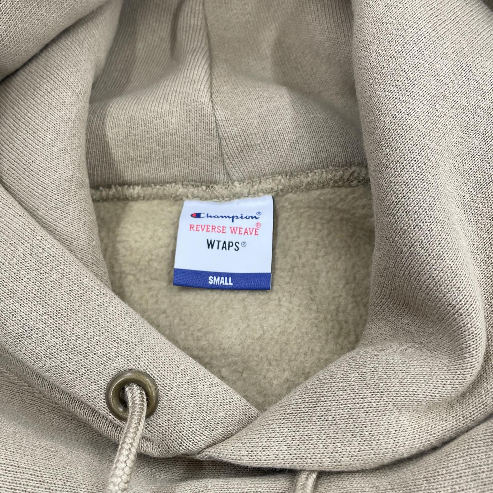 パーカー × Champion REVERSE WEAVE カーキ　（S) S ベージュ