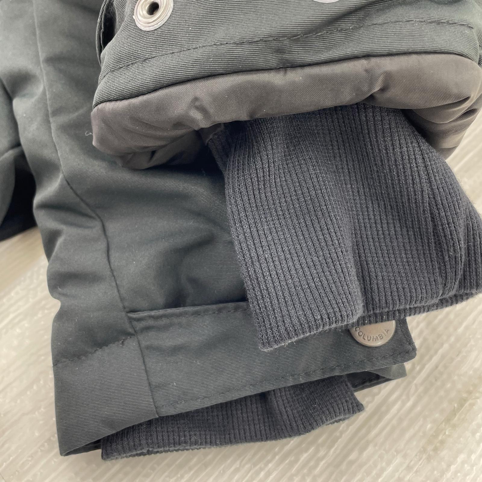 ジャケット XL 黒 ファー付き ブラック