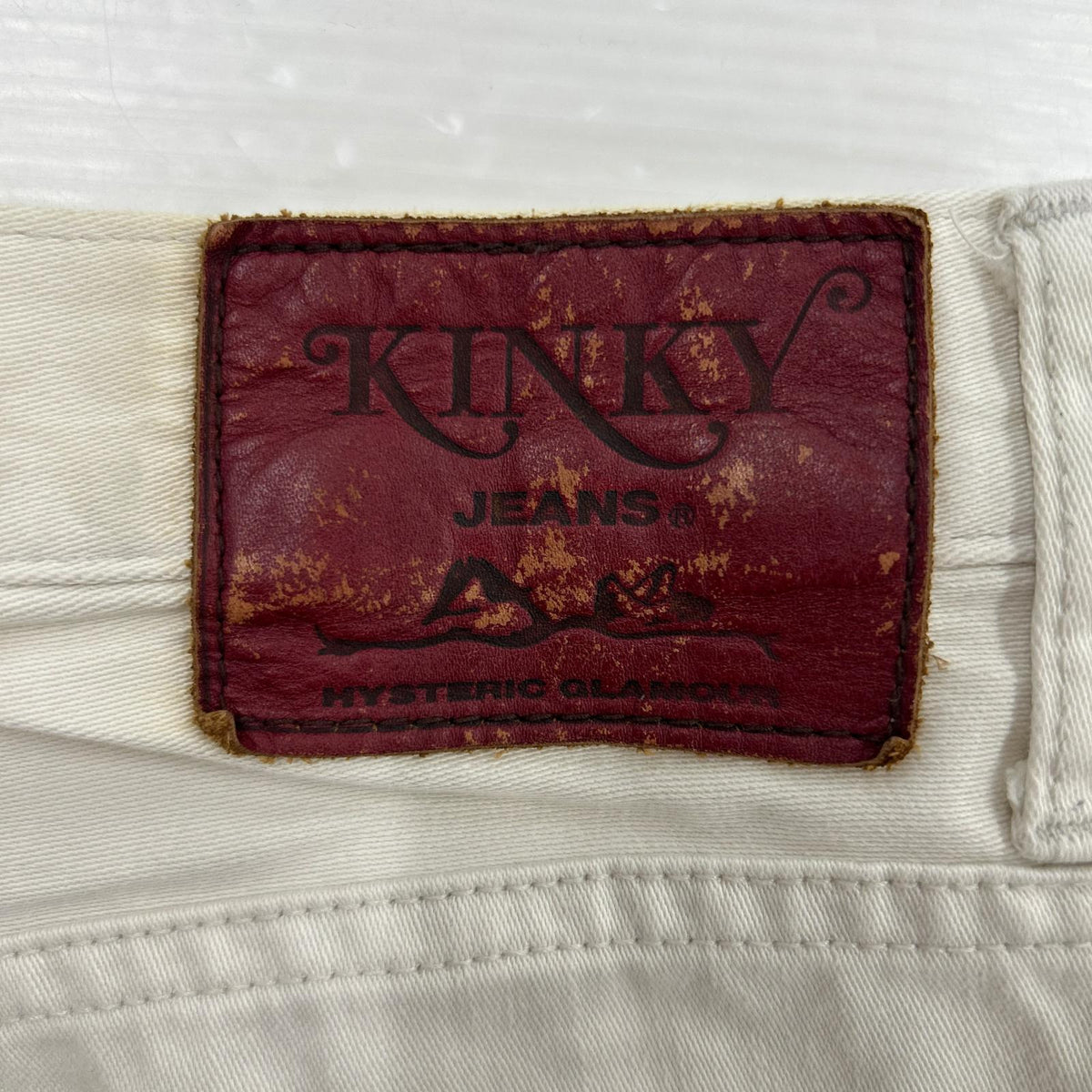 パンツ KINKY 白 W29 ホワイト