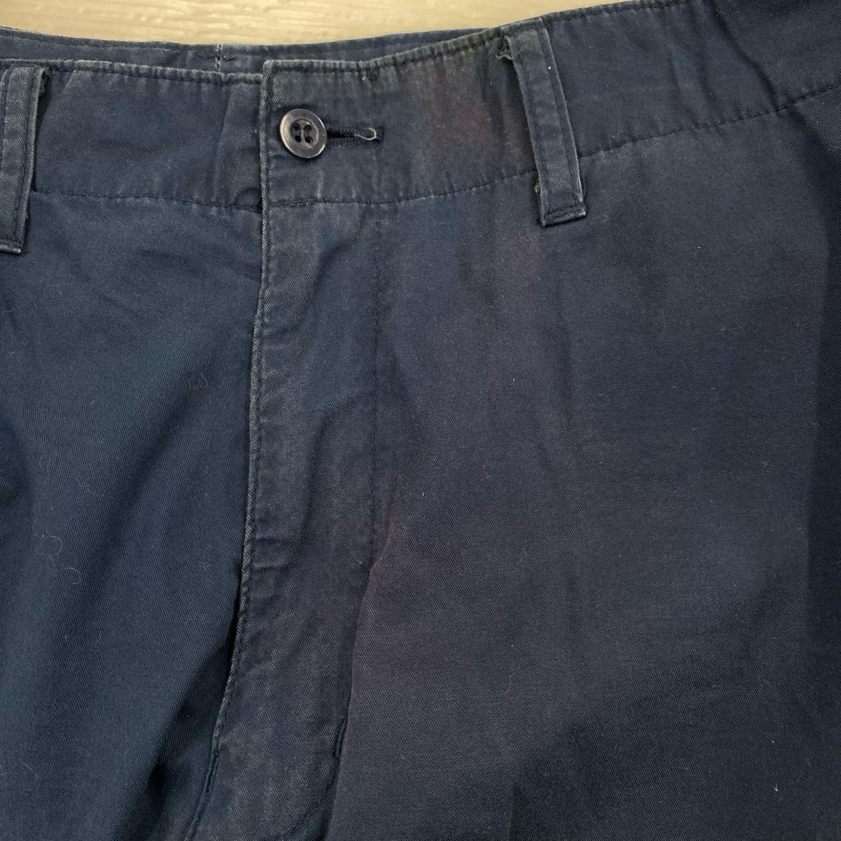 パンツ ｻｲﾄﾞﾎﾞﾀﾝ ﾈｲﾋﾞｰ　（XL)