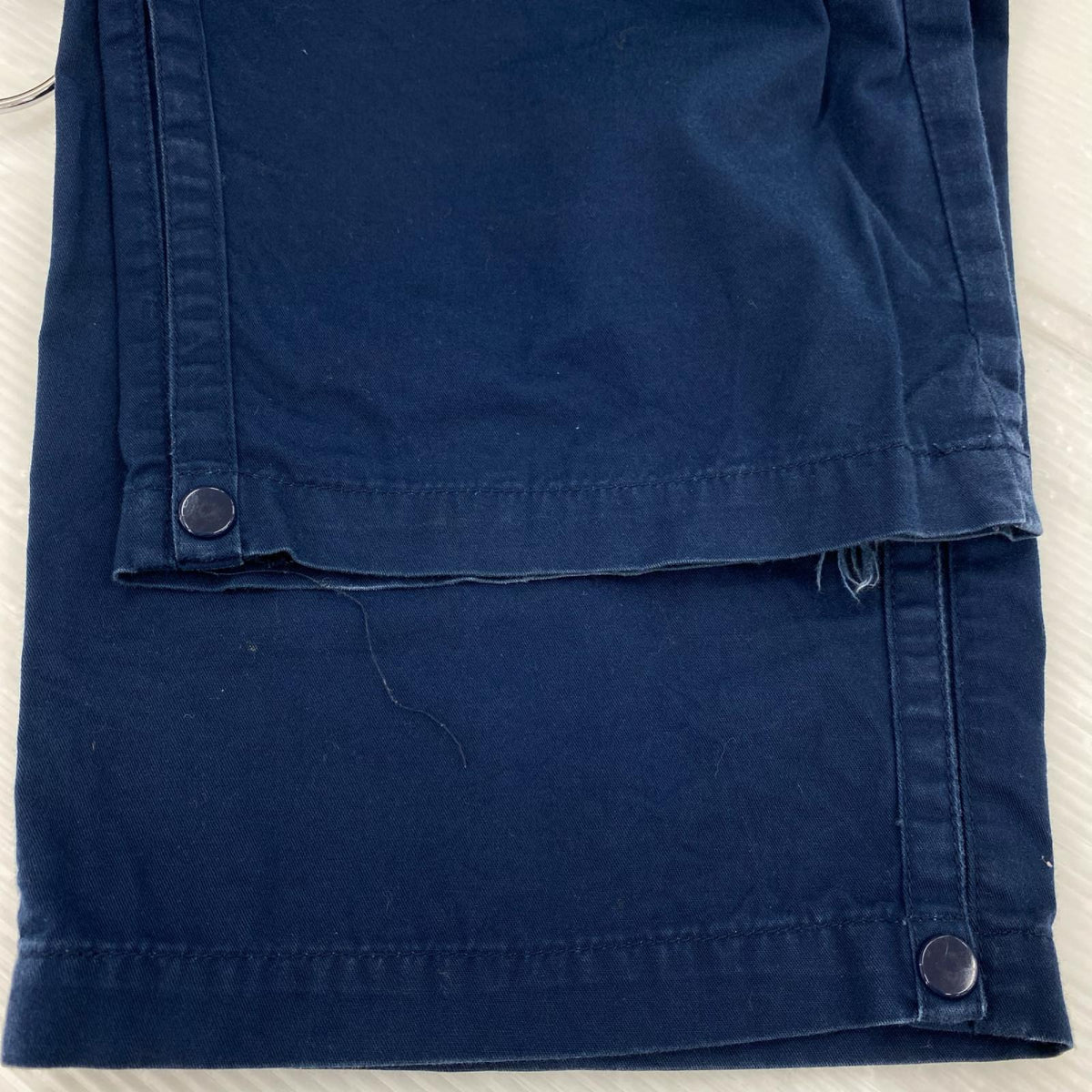 パンツ ｻｲﾄﾞﾎﾞﾀﾝ ﾈｲﾋﾞｰ　（XL)