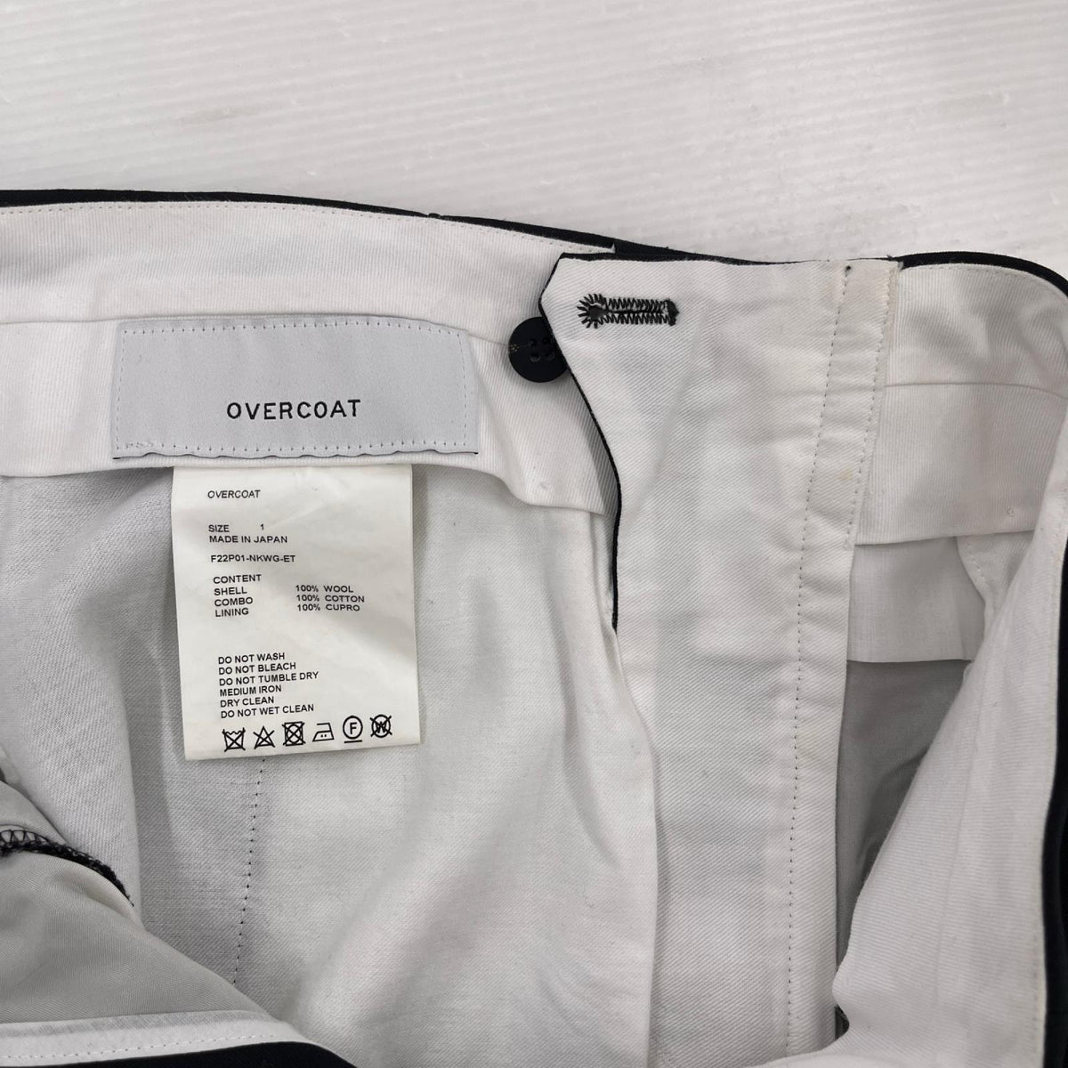 パンツ Edition別注 ｾﾝﾀｰﾌﾟﾘｰﾂﾄﾗｳｻﾞｰﾊﾟﾝﾂ 黒 (W31) 1 ブラック