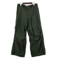 パンツ Cotton Cupro Back Satin Military Pants 1 1 グリーン