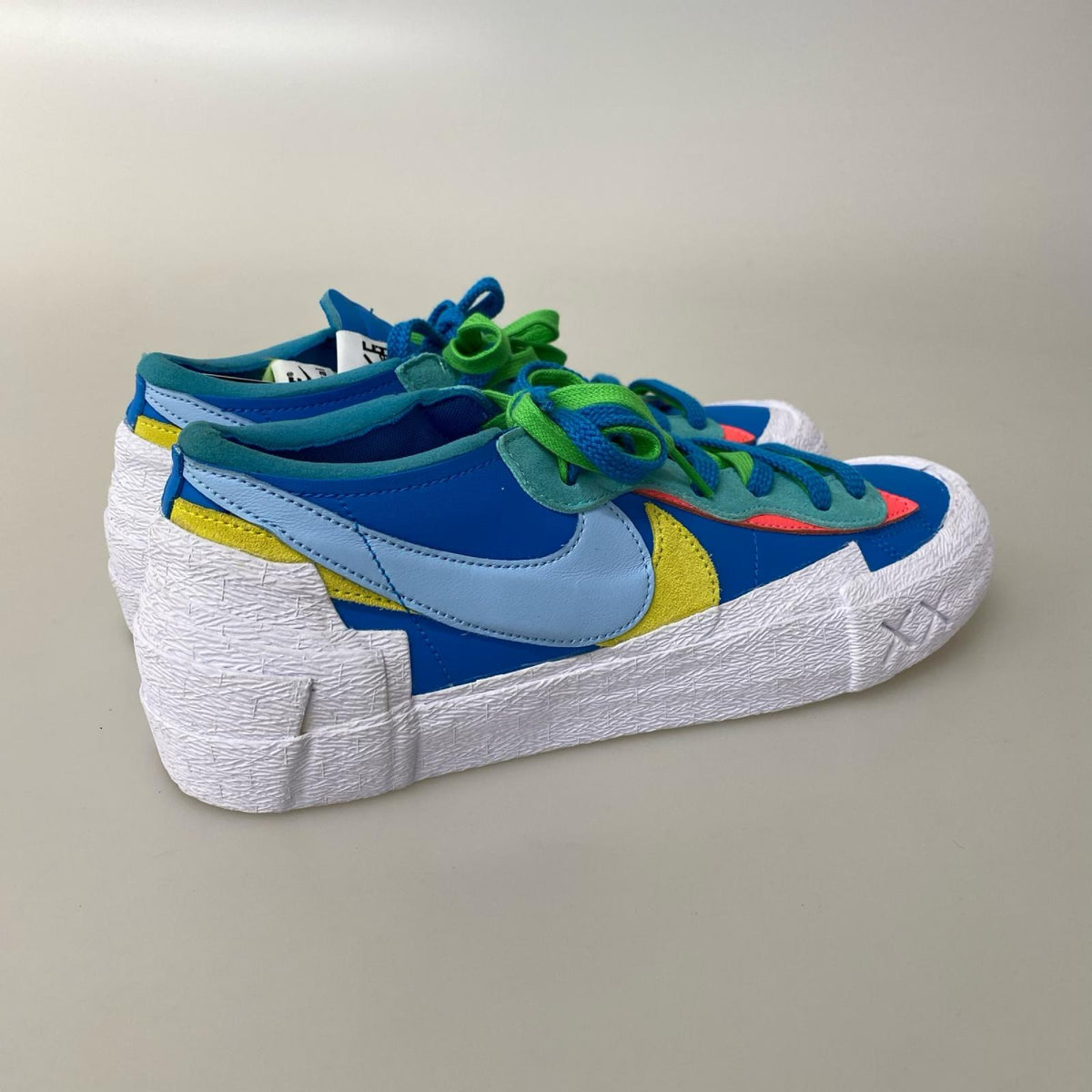 スニーカー ×KAWS × sacai Blazer Low "Neptune Blue" 28.5cm (US10 1/2 UK10 EU47) ブルー