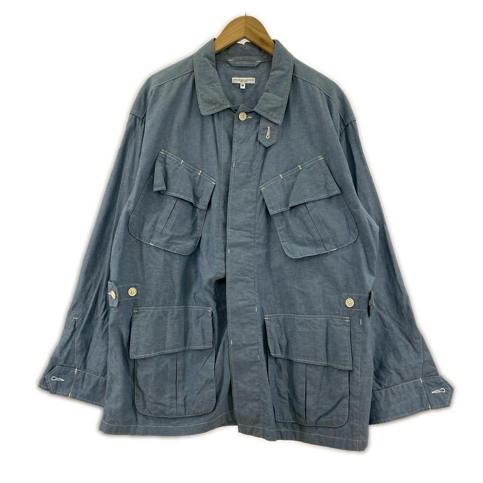 長袖シャツ JUNGLE FATIGUE JACKET COTTON CHAMBRAY M