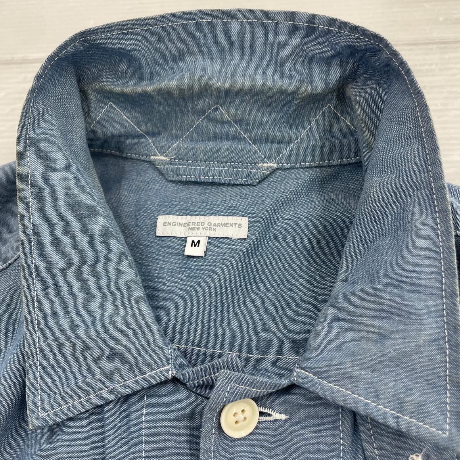 長袖シャツ JUNGLE FATIGUE JACKET COTTON CHAMBRAY M