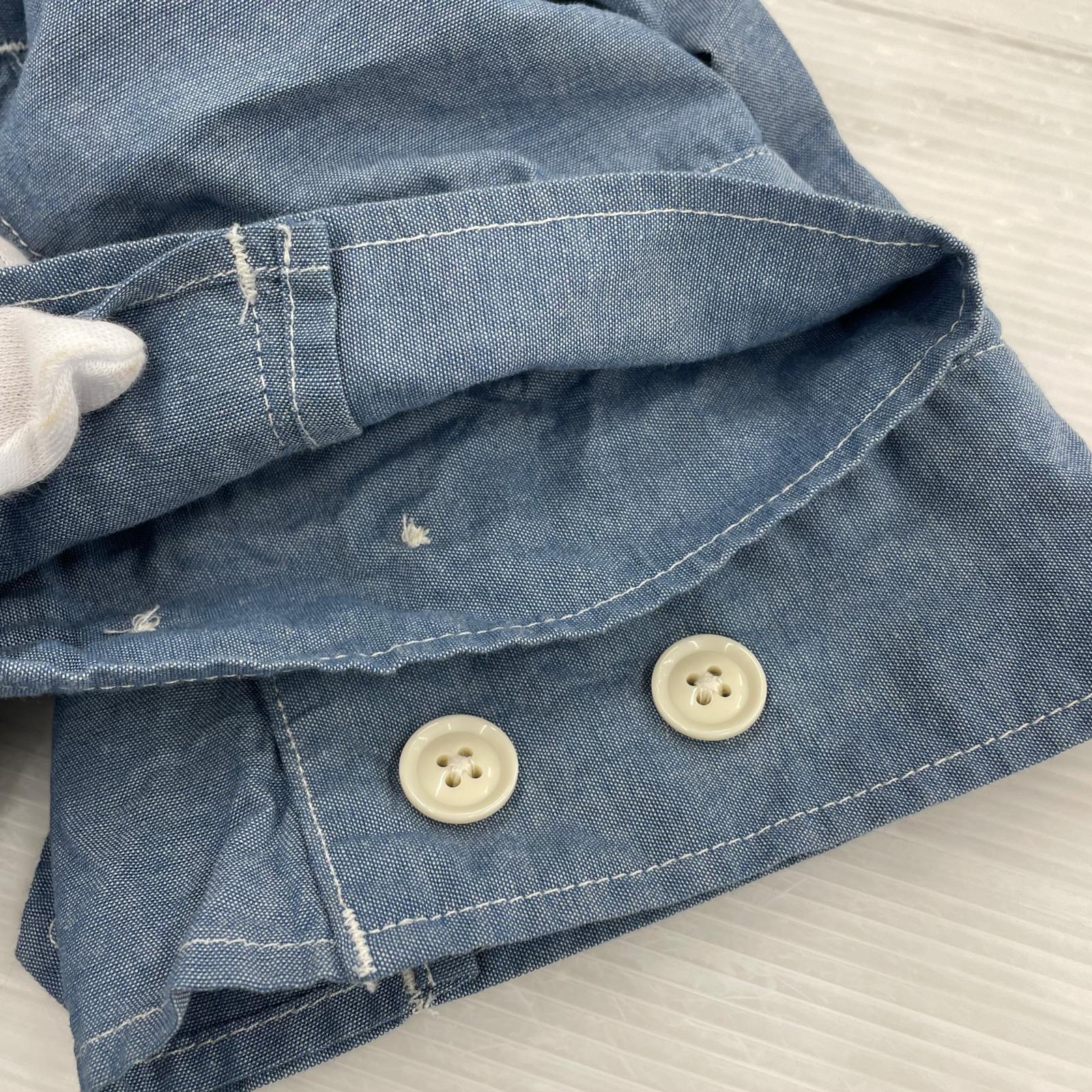 長袖シャツ JUNGLE FATIGUE JACKET COTTON CHAMBRAY M