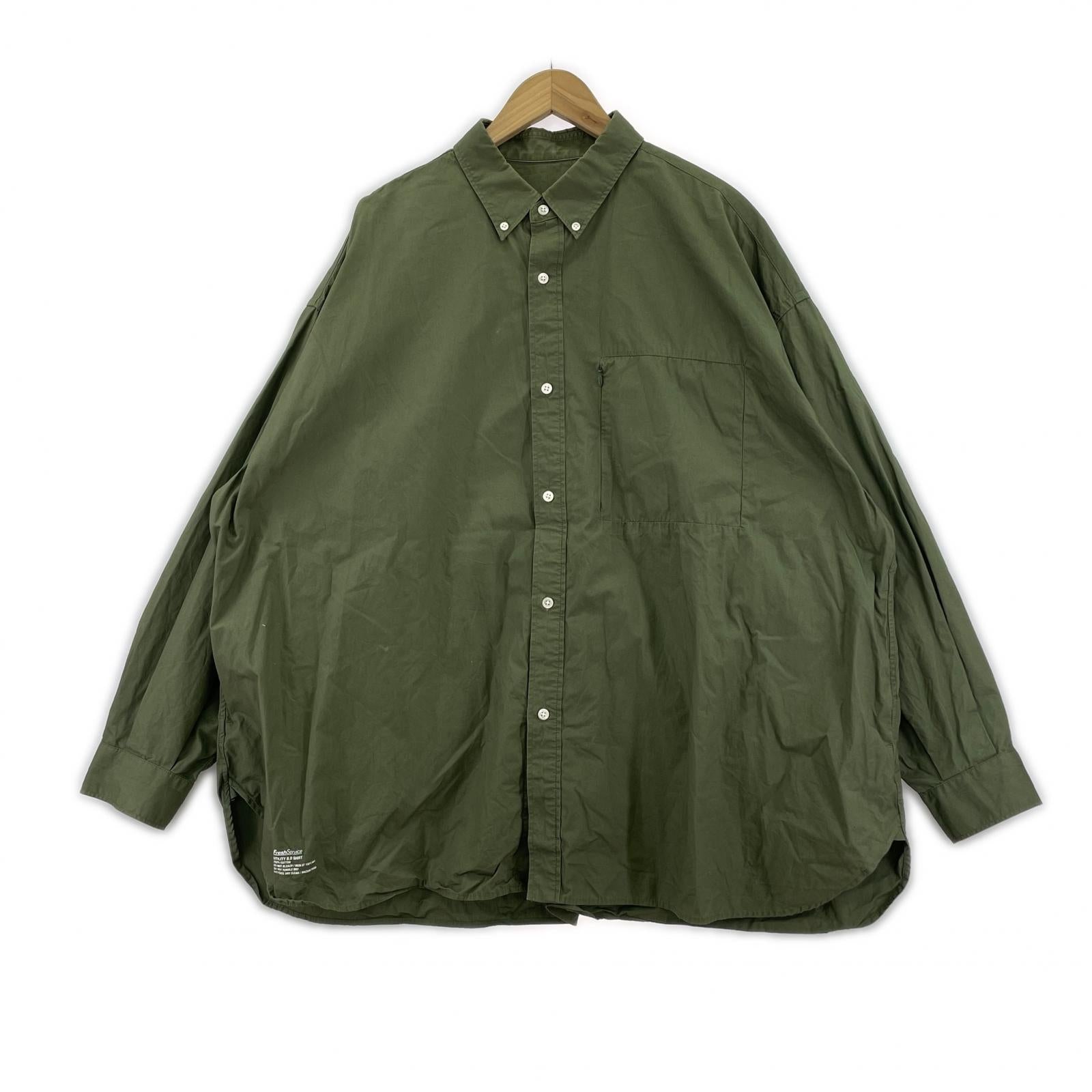 長袖シャツ UTILITY B.D SHIRT フリー