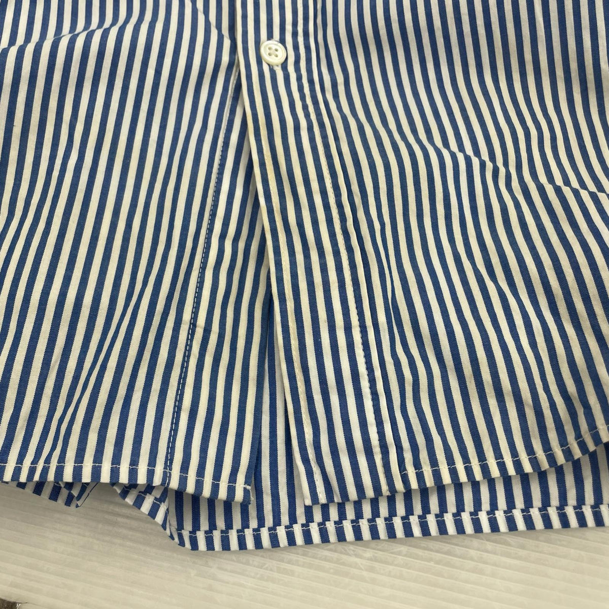 長袖シャツ CORPORATE STRIPE REGULAR COLLAR SHIRT フリー