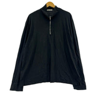 長袖Ｔシャツ ZIP POLO 黒 (50) 50 ブラック