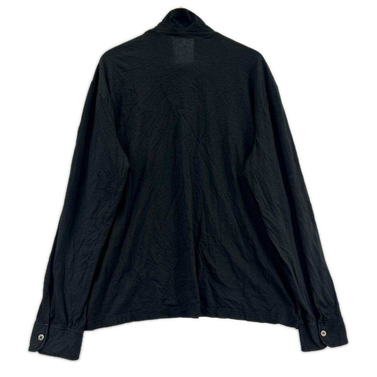 長袖Ｔシャツ ZIP POLO 黒 (50) 50 ブラック