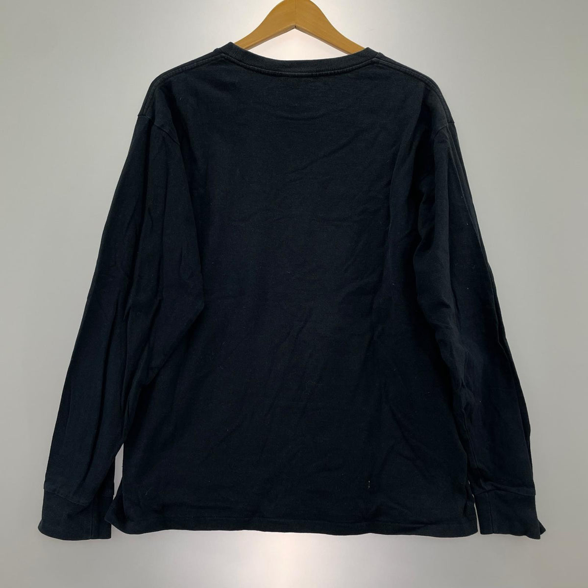長袖Ｔシャツ シャークグラフィック 黒 (L) L ブラック