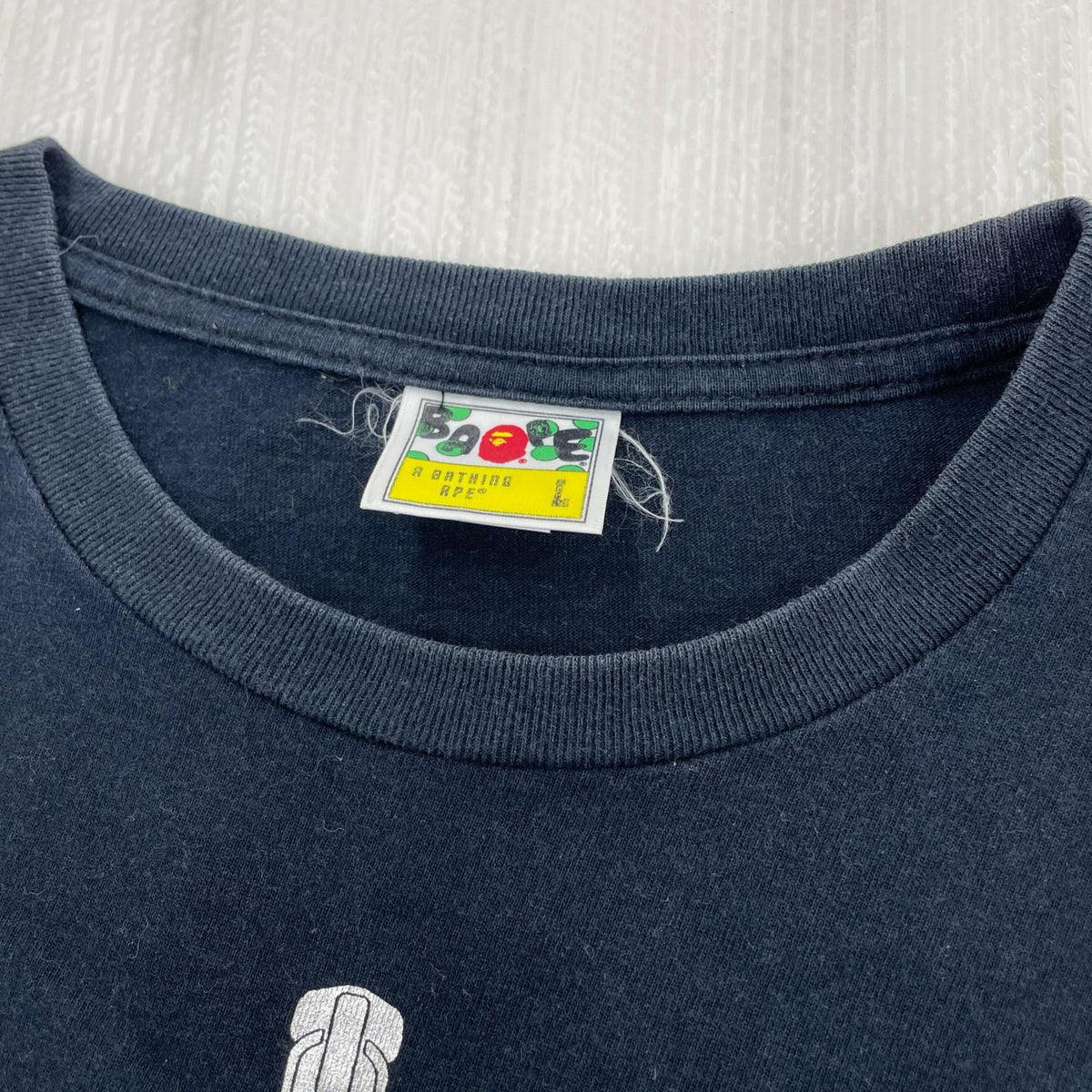 長袖Ｔシャツ シャークグラフィック 黒 (L) L ブラック