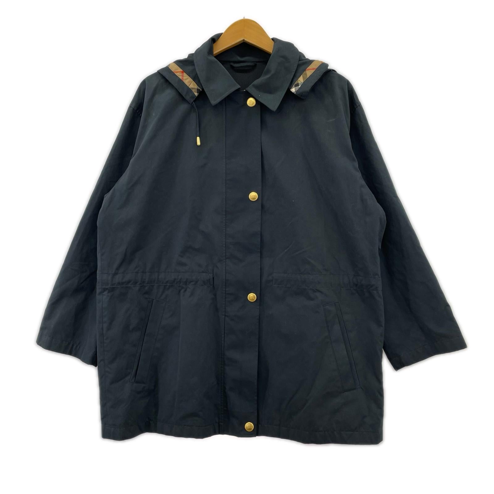 ジャケット ネイビー　フード付JKT M