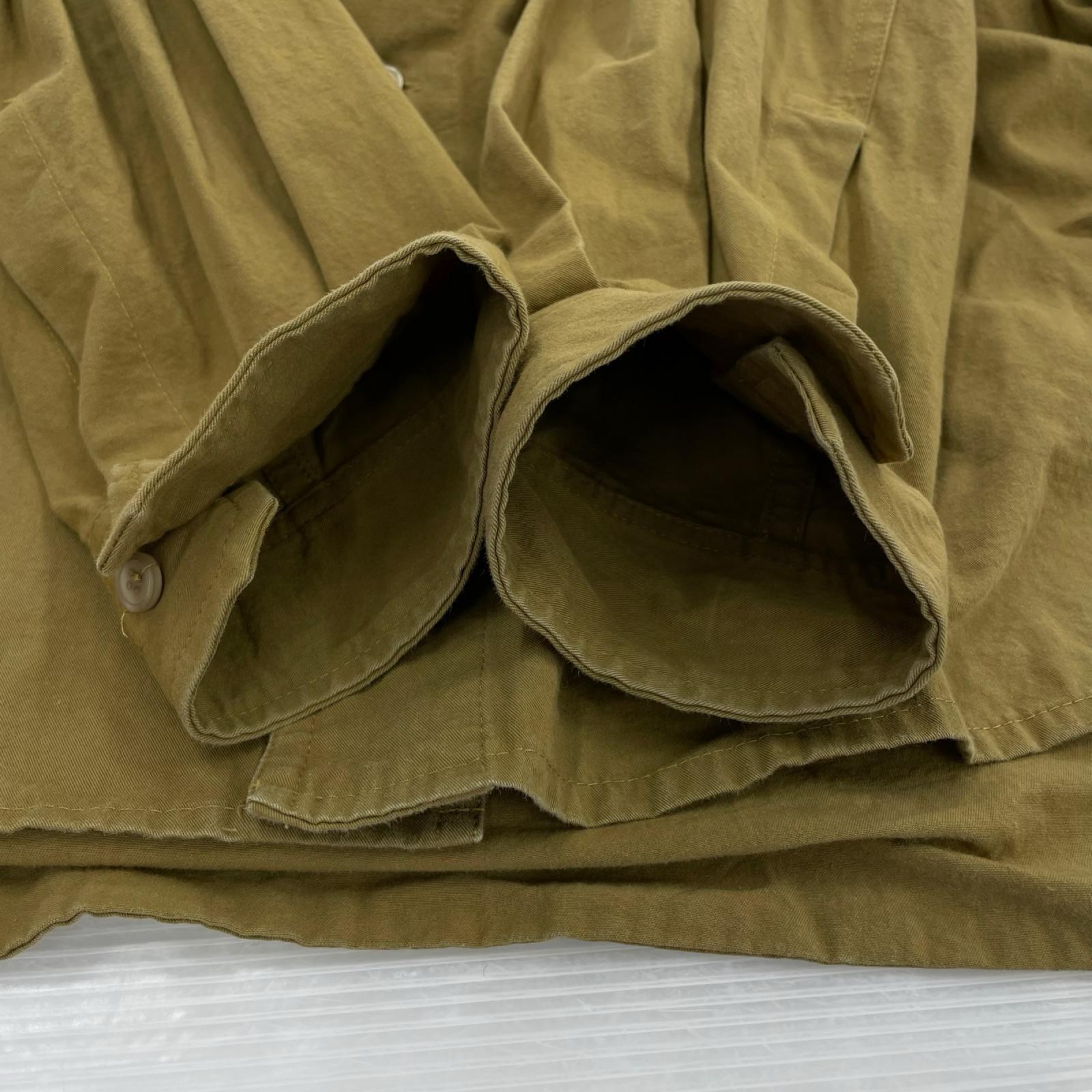 半袖シャツ ASYMMETRIC COLLAR SHIRT S
