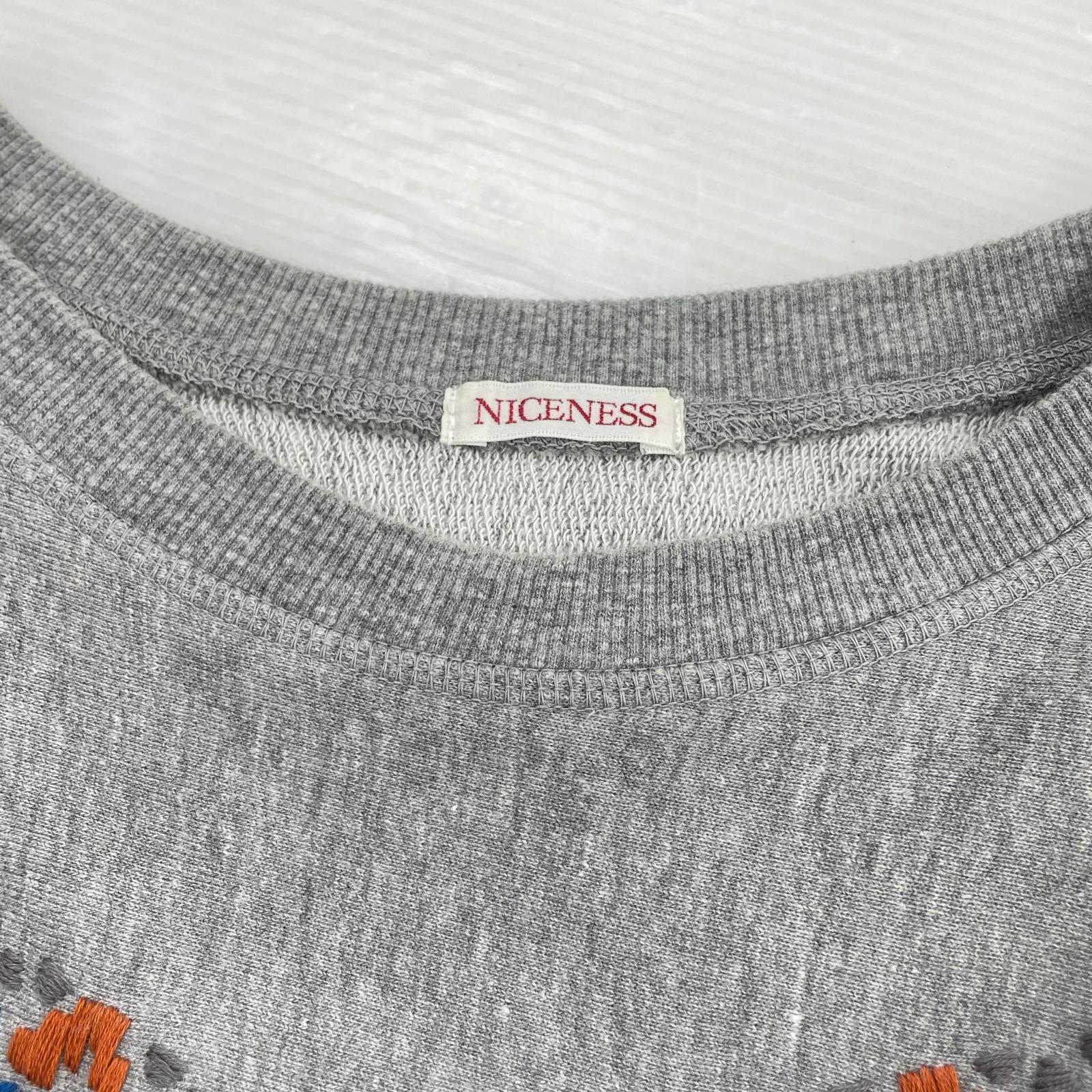 半袖Ｔシャツ SHANKAR/半袖スウェット/刺繍/M/グレー/NN-5801J13 M グレー