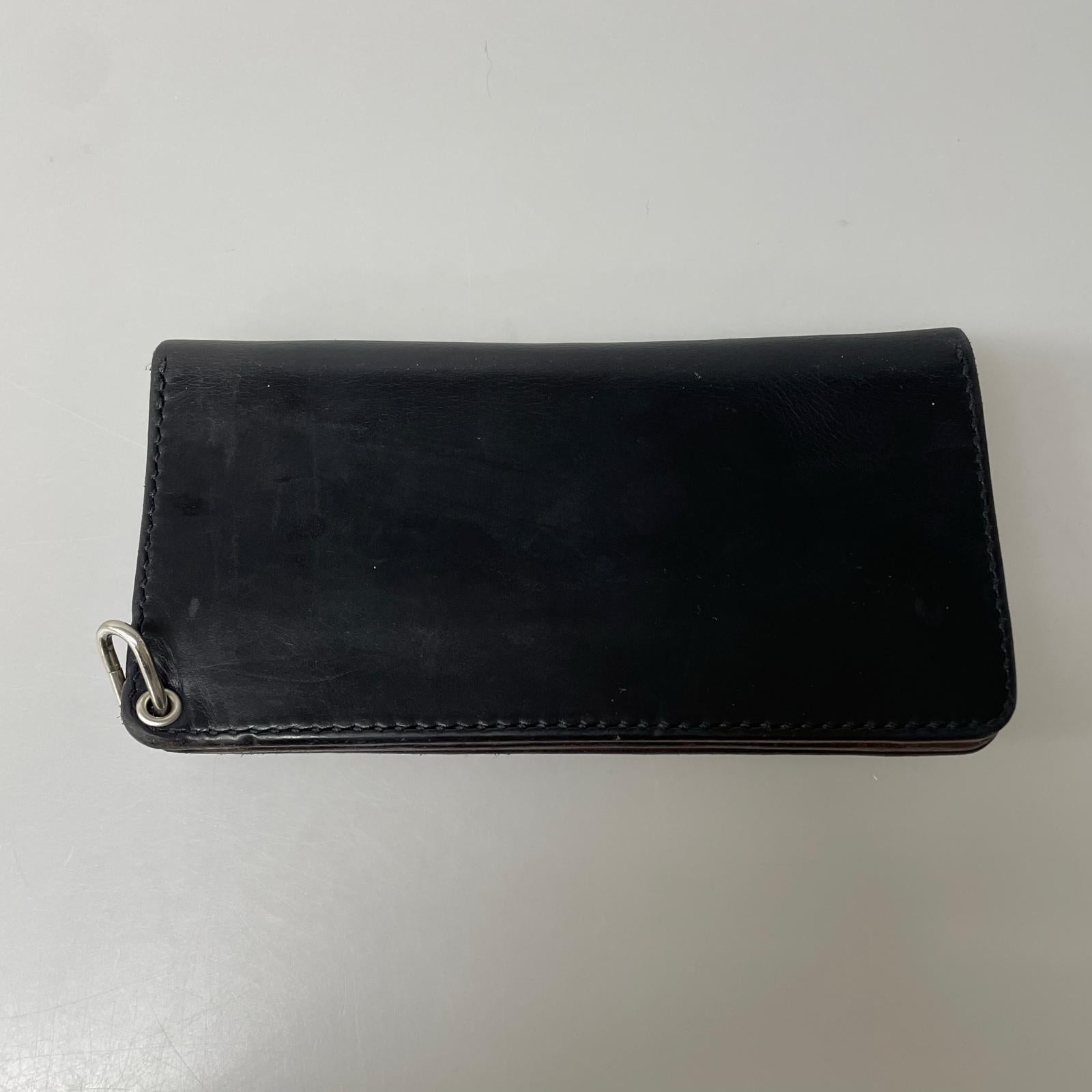 長財布 GROW LEATHERS ブラック