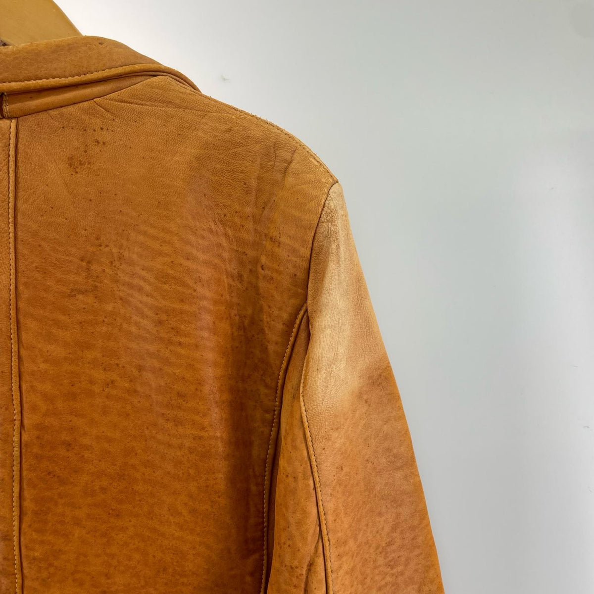 ジャケット leather jacket ブラウン